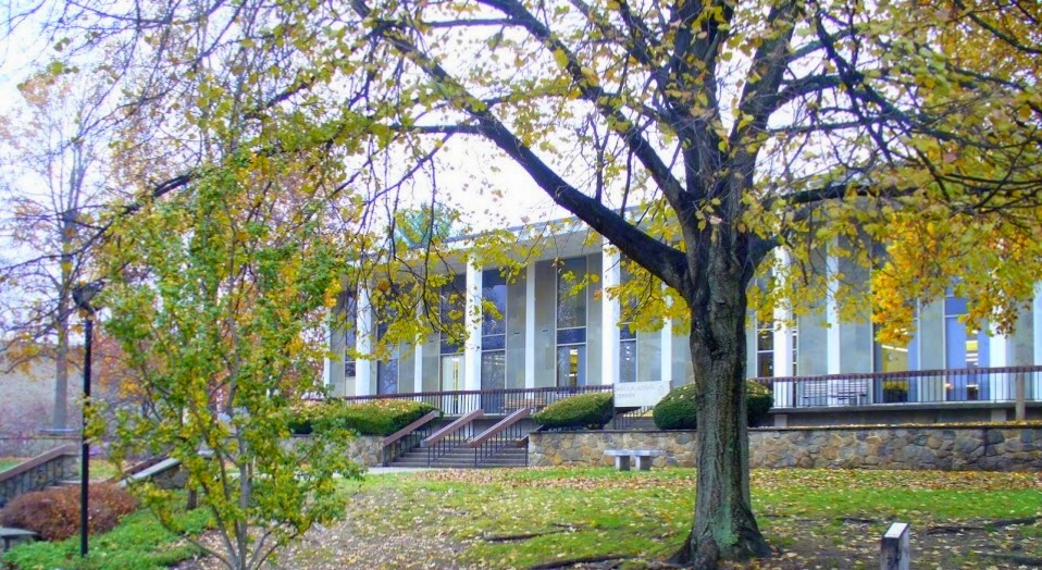 Front Page From the Steps of Adams Library James P. Adams Library