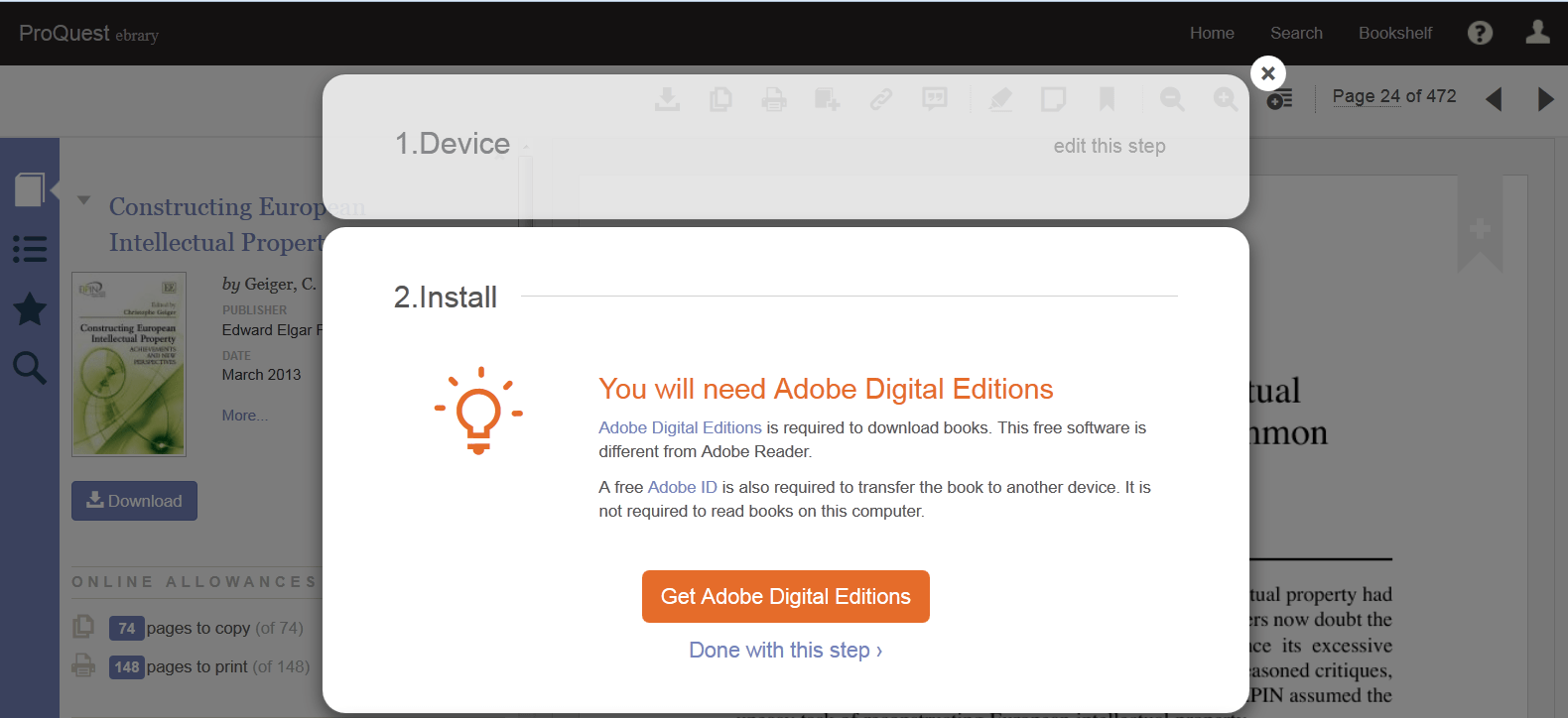 ProQuest Ebook Central (formerly ebrary) Electronic Books Guide
