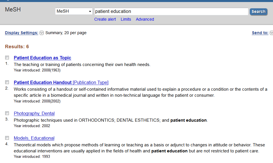 Searching PubMed Evidencebased Practice in Healthcare Library