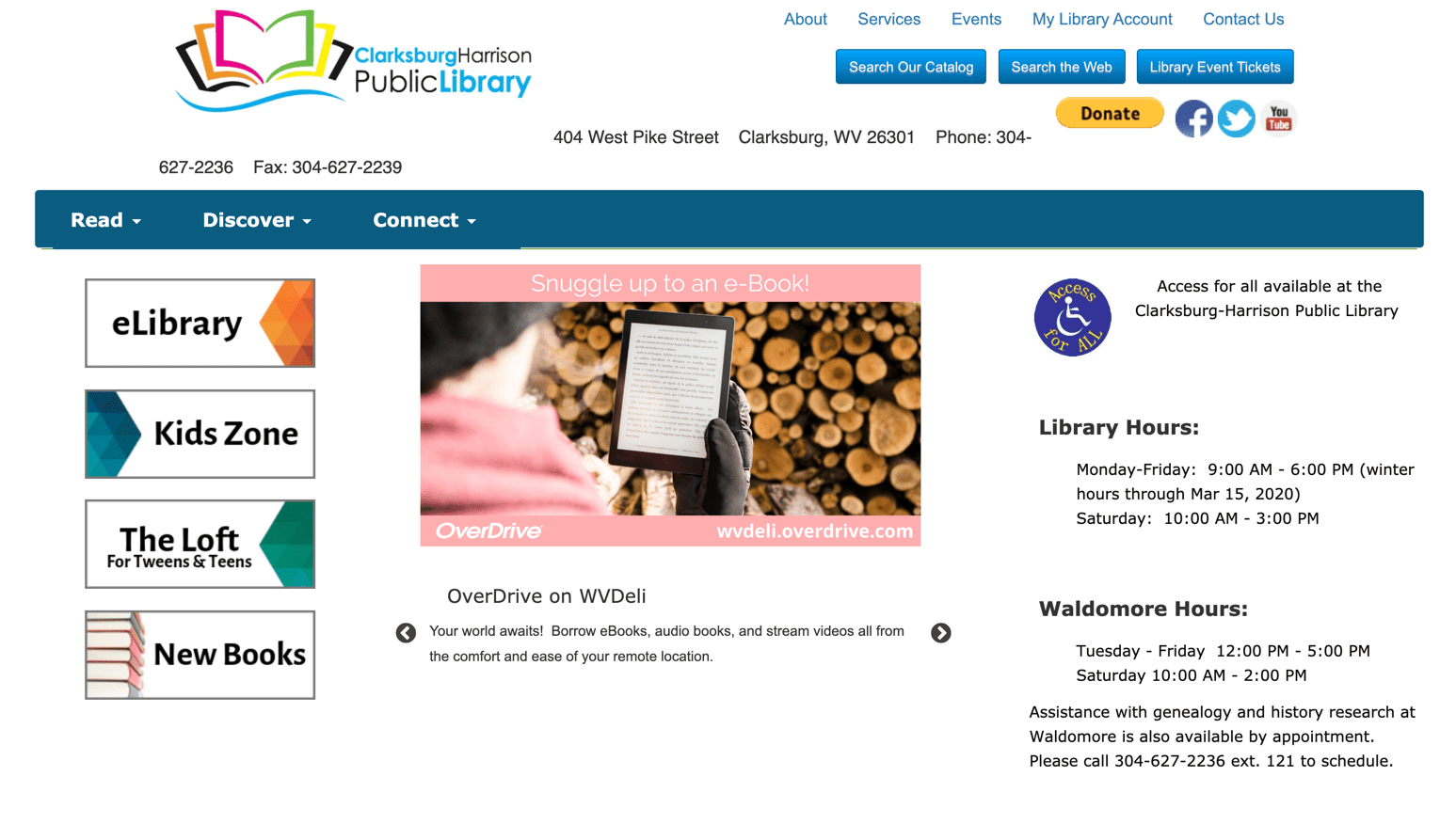 Public Library Examples Power Your Library site with LibGuides CMS