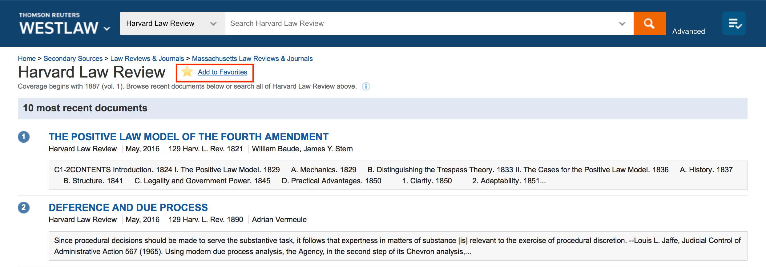 Citations Guide for Law Journal Students site at University of