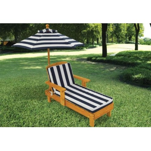 Kidkraft Outdoor Chaise With Umbrella Outdoor Chaise with Umbrella Kidkraft 00105 Child's Chair Kids Lounge