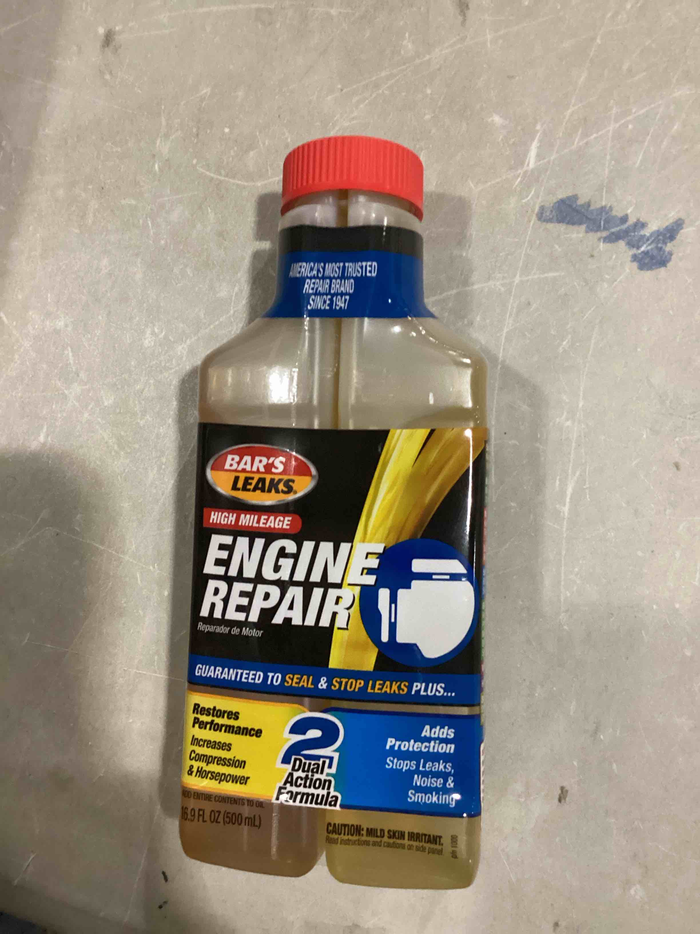 Bar's Leaks High Mileage Engine Repair-It, 16.9 oz