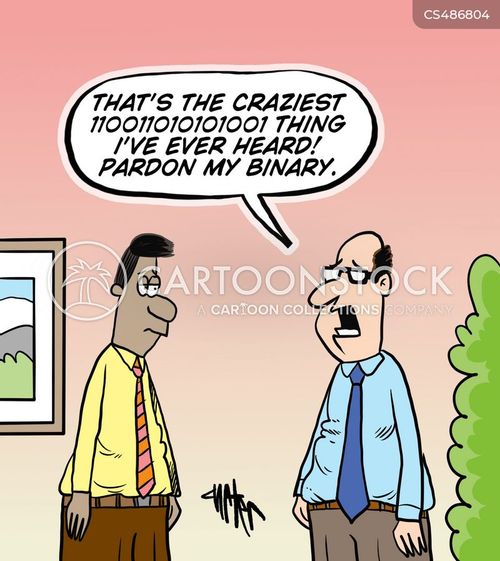 Binary Codes Cartoons and Comics funny pictures from
