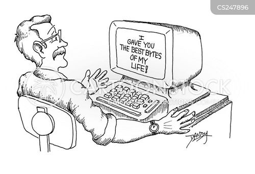 Computer Storage Cartoons and Comics funny pictures from CartoonStock