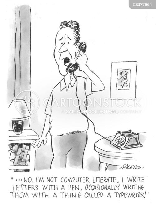 Writing Letters Cartoons and Comics funny pictures from CartoonStock