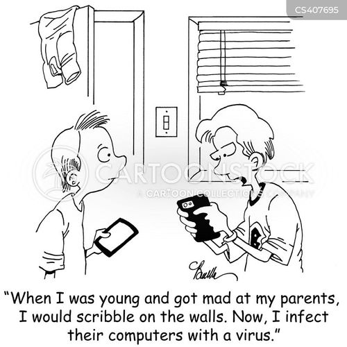 Computer Bugs Cartoons and Comics funny pictures from CartoonStock