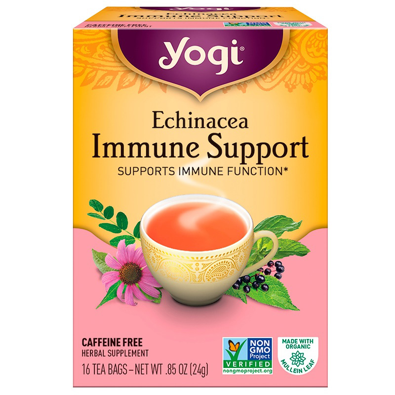 Yogi Tea Echinacea Immune Support Tea 6 x 16 Tea Bags eBay