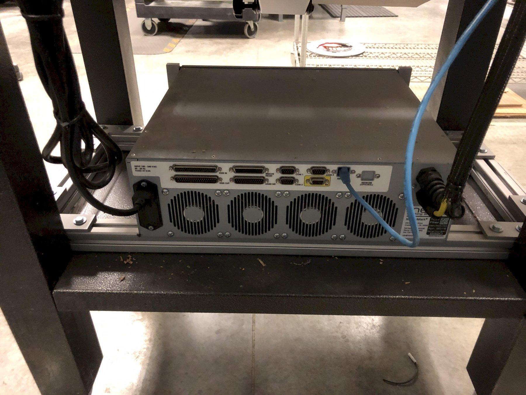 10 KW MECCO SMARTMARK MODEL 35F010SSBRBBKM UNIVERSAL FIBER LASER