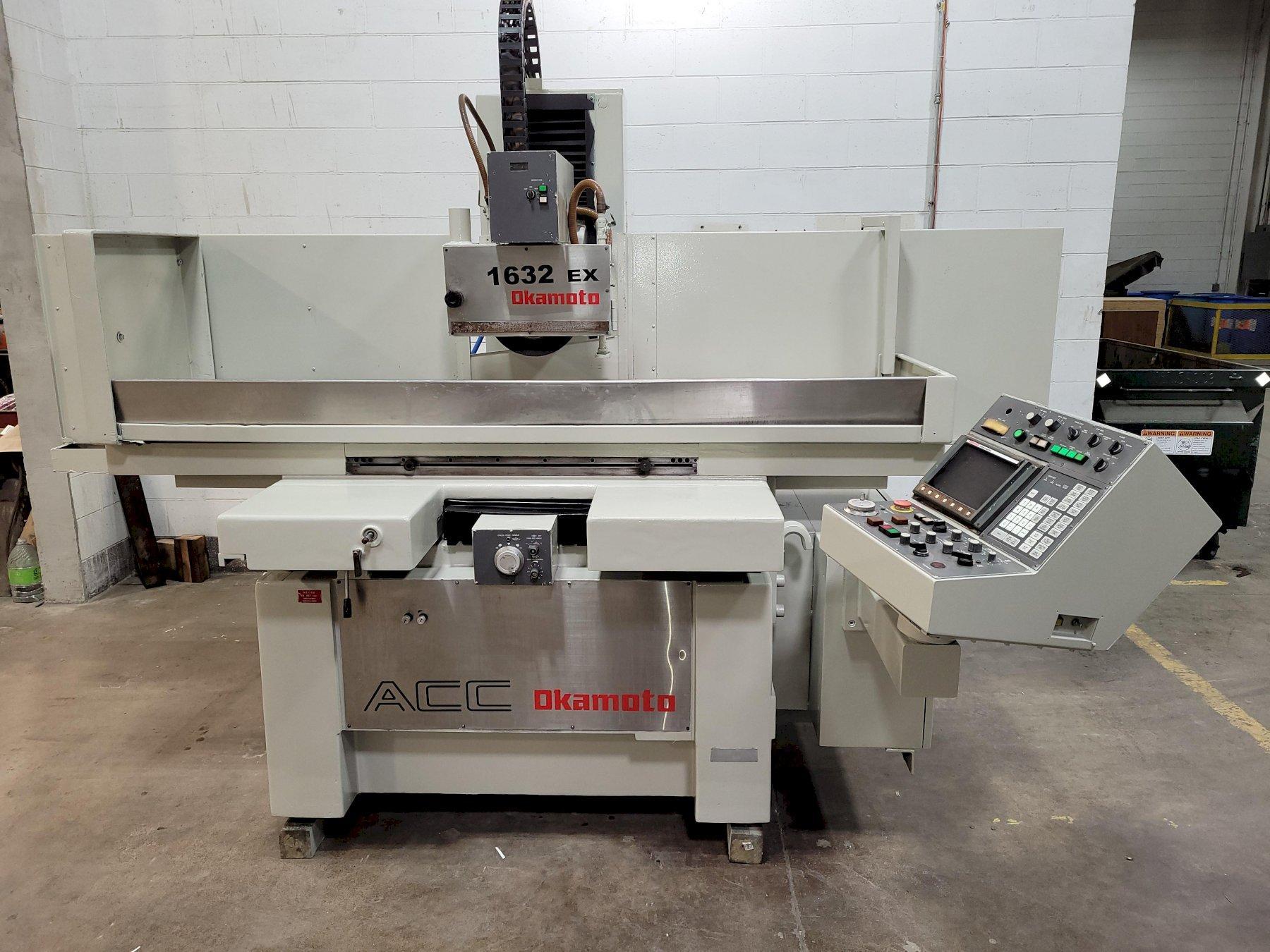 16” x 32” Okamoto Model ACC1632EX Fully Automatic 3Axis CNC Hydraulic