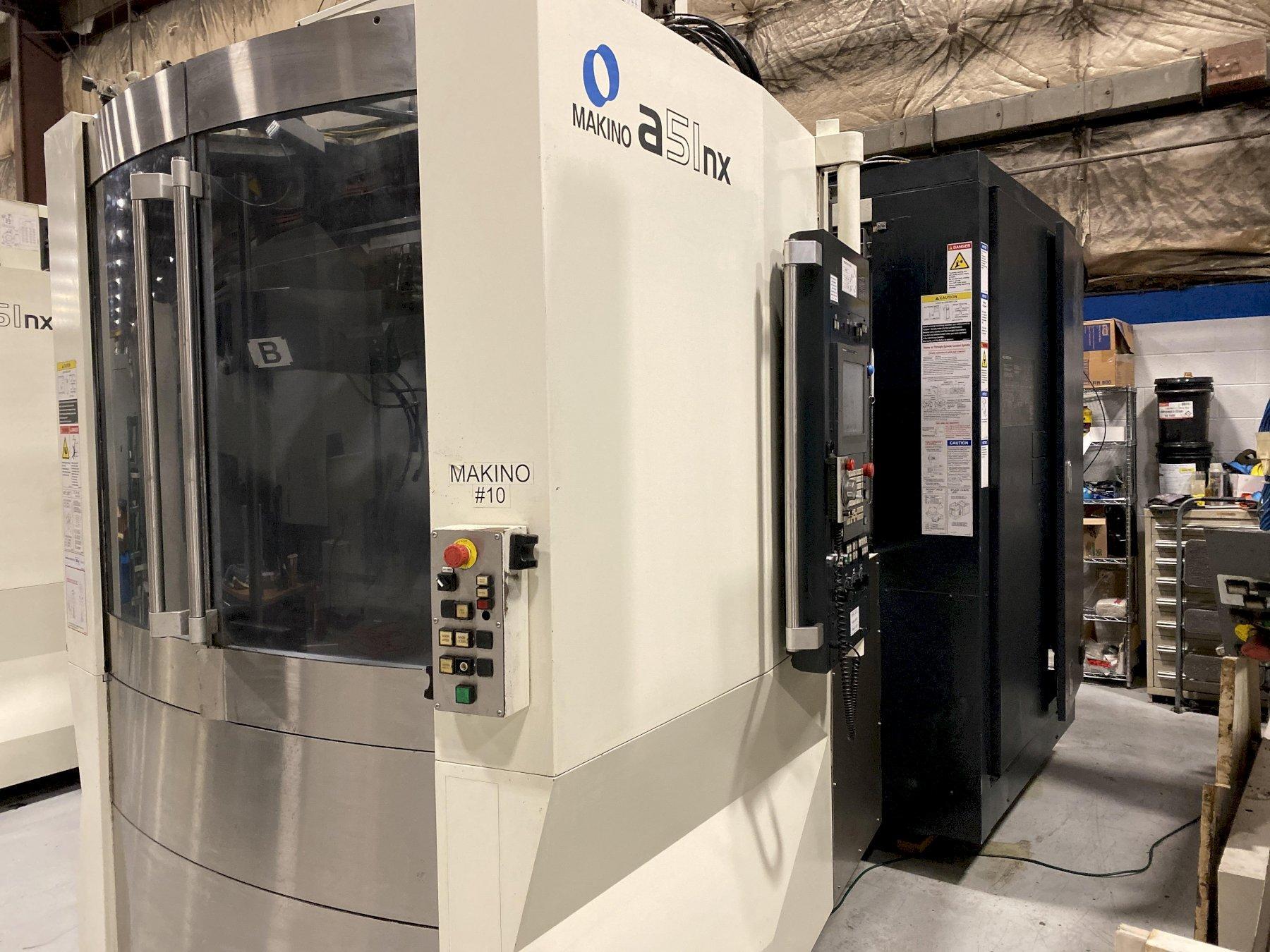 2013 Makino A51NX CNC Horizontal Machining Center Tramar Industries