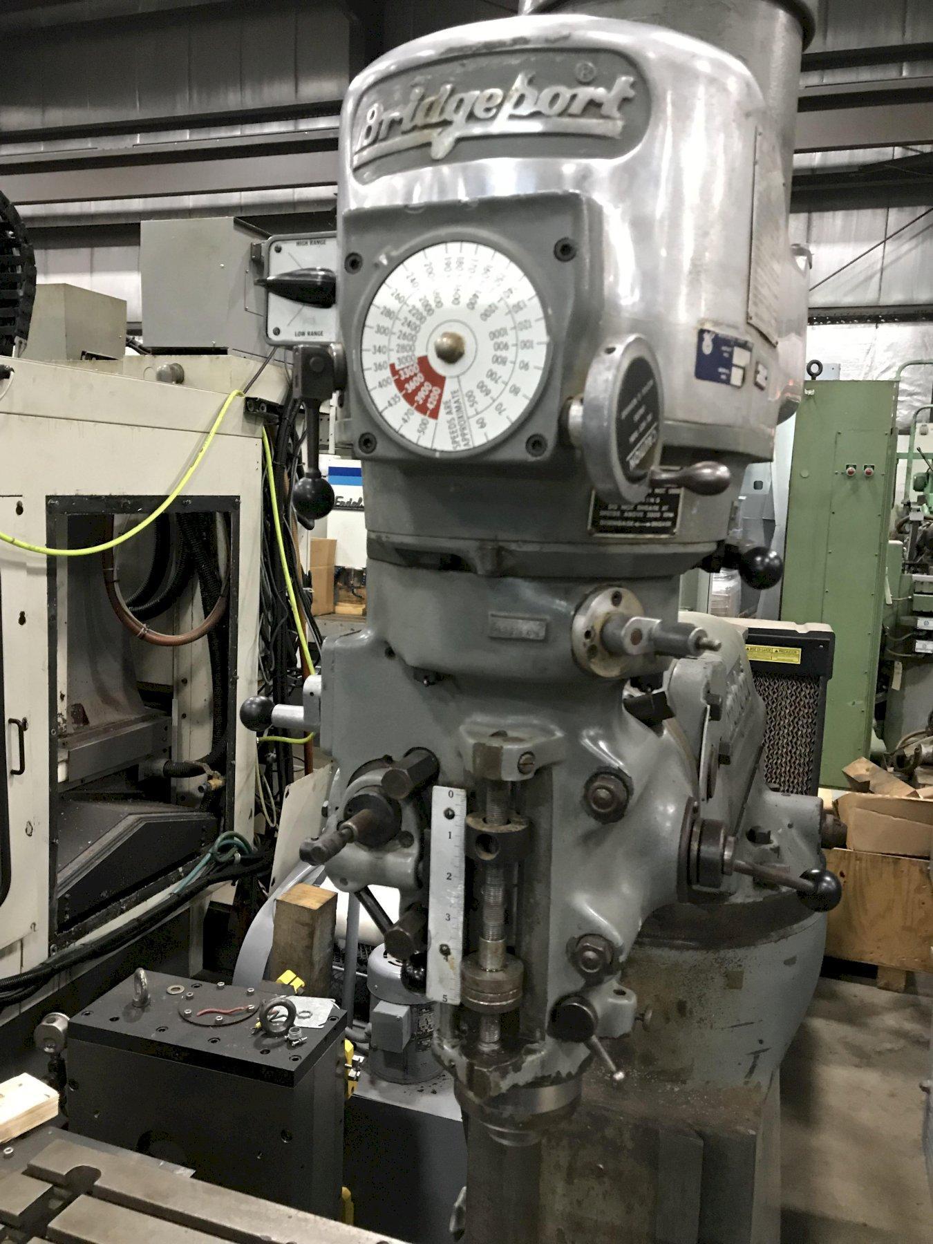 BRIDGEPORT SERIES I VERTICAL MILL, VARIABLE SPEED HEAD Wisconsin
