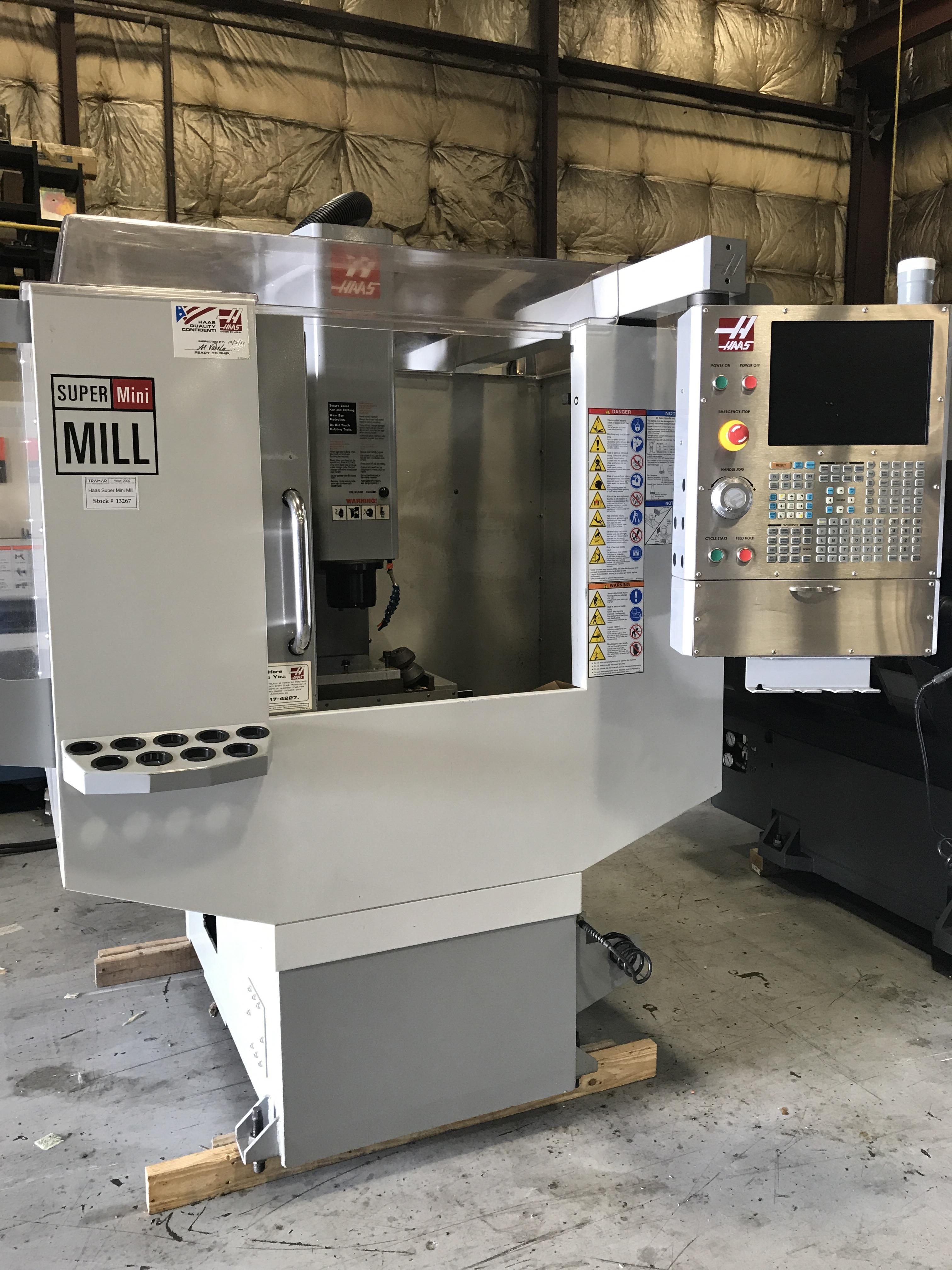 2007 Haas Super Mini Mill Vertical Machining Center Buy and Sell