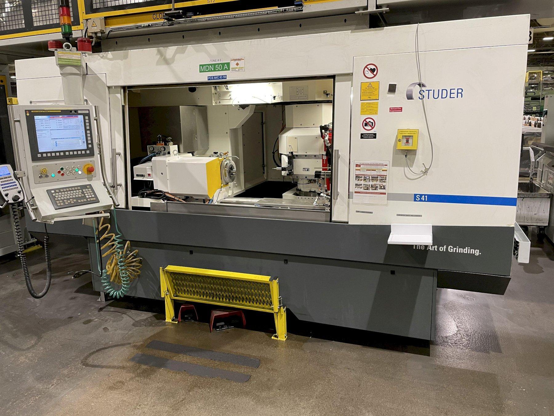 2015 Studer S41 CNC OD/ID Grinder Tramar Industries
