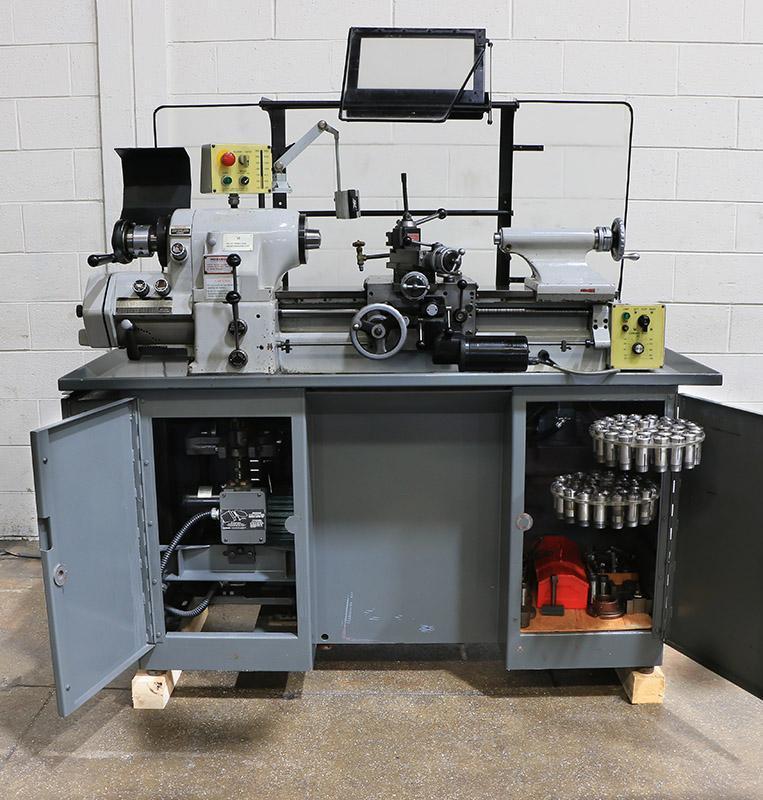 VICTOR MODEL 618EM PRECISION TOOL ROOM LATHE Blumberg Machinery Co.