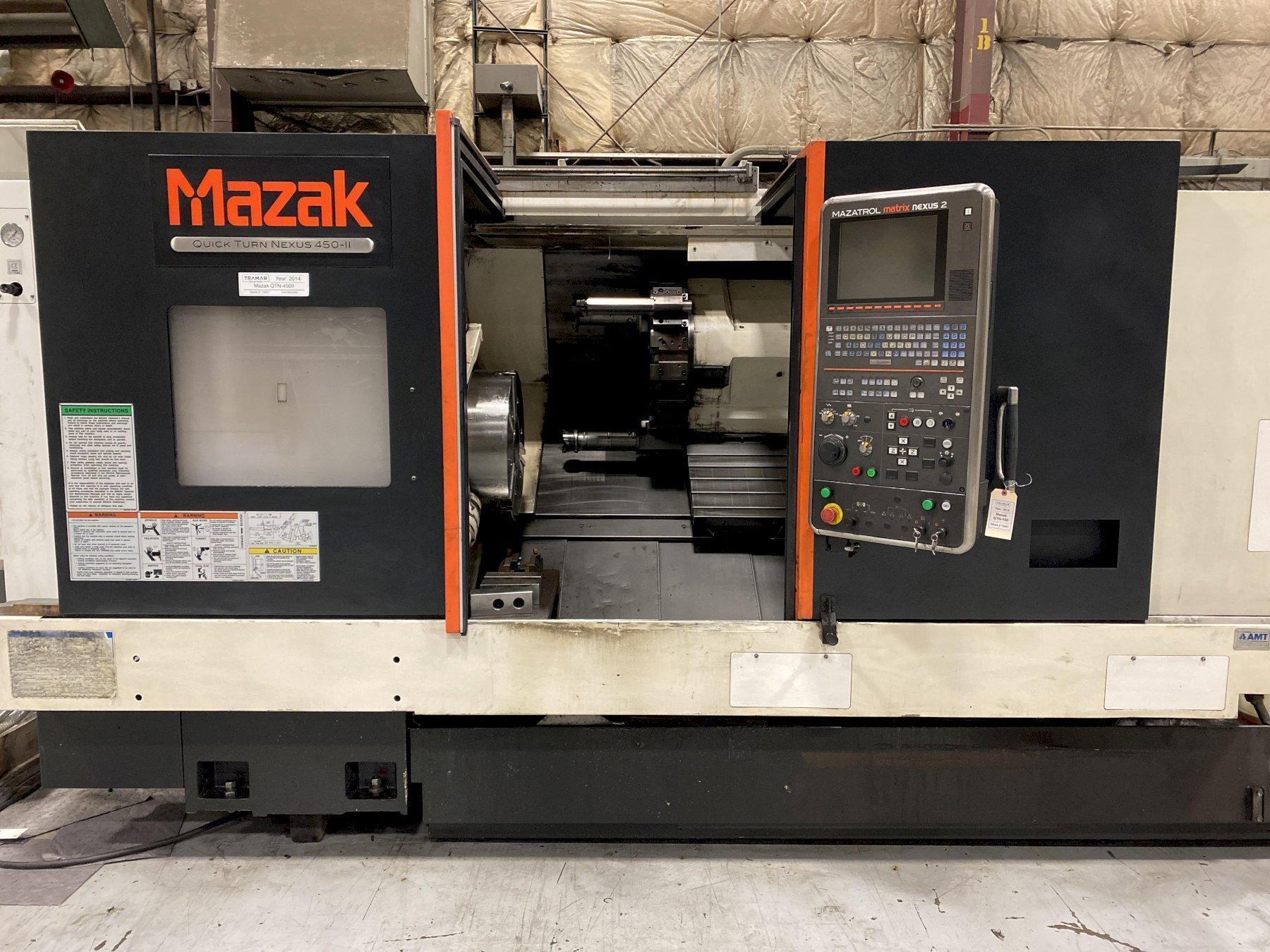 Mazak QTN 450II CNC Turning Center Buy and Sell Surplus CNC Machinery