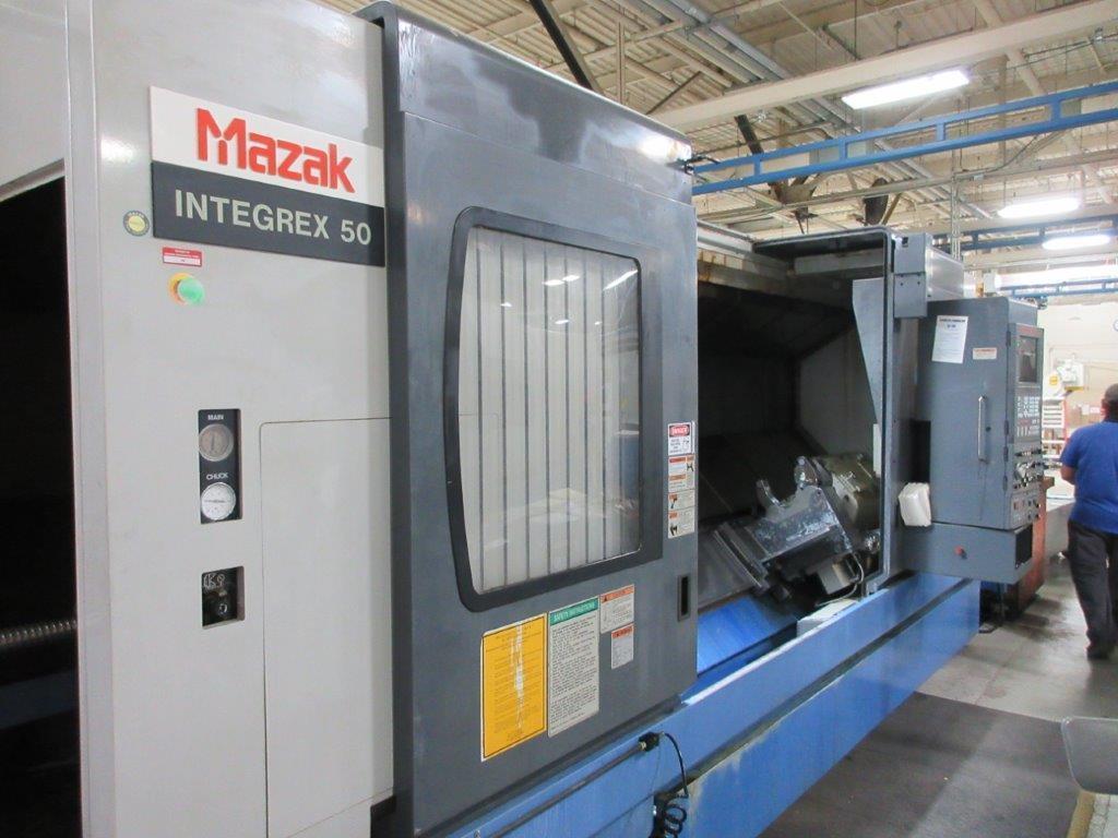 Mazak Integrex 50Y/2000 CNC Horizontal Mill/Turn Lathe Tramar Industries de Mexico S.A. de C.V.