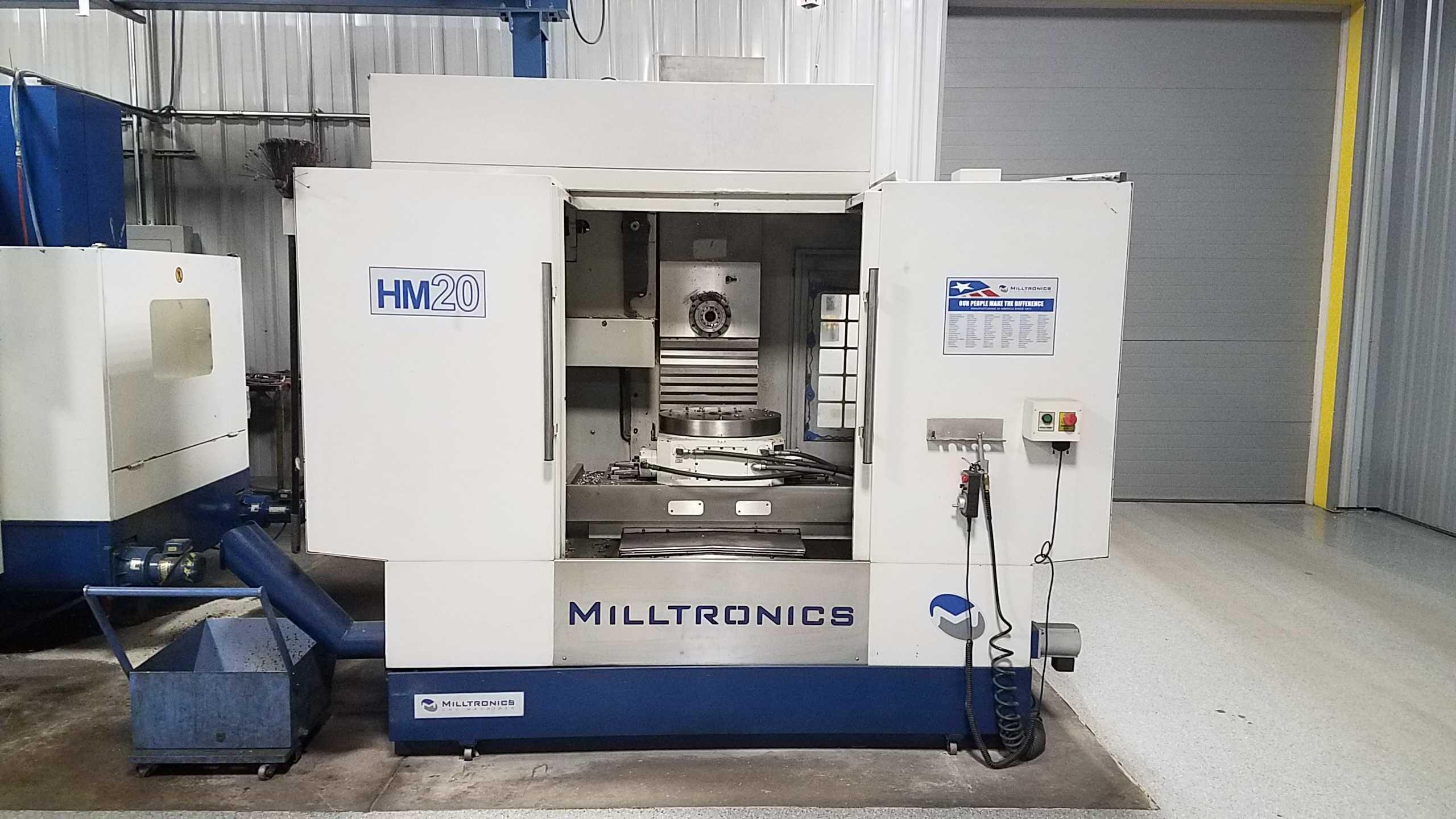 2007 Milltronics HM20 CNC Horizontal Machining Center Tramar Industries