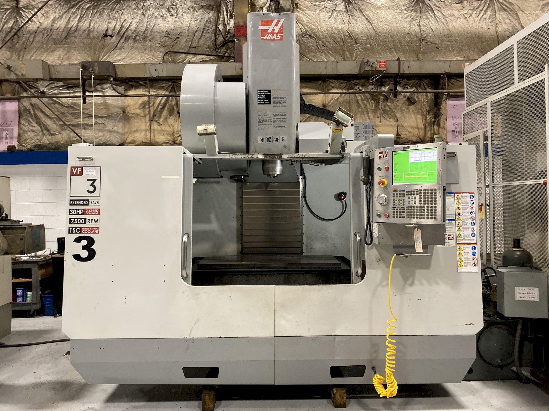 Haas VF3YT/50 Vertical Machining Center Tramar Industries