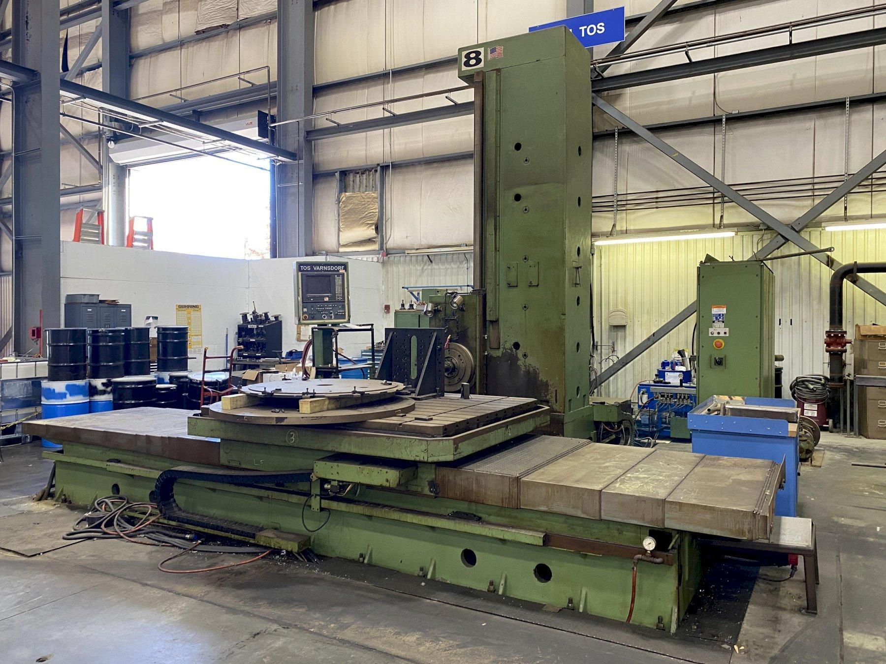 Tos WHN13 CNC Table Type Horizontal Boring Mill Fabricating