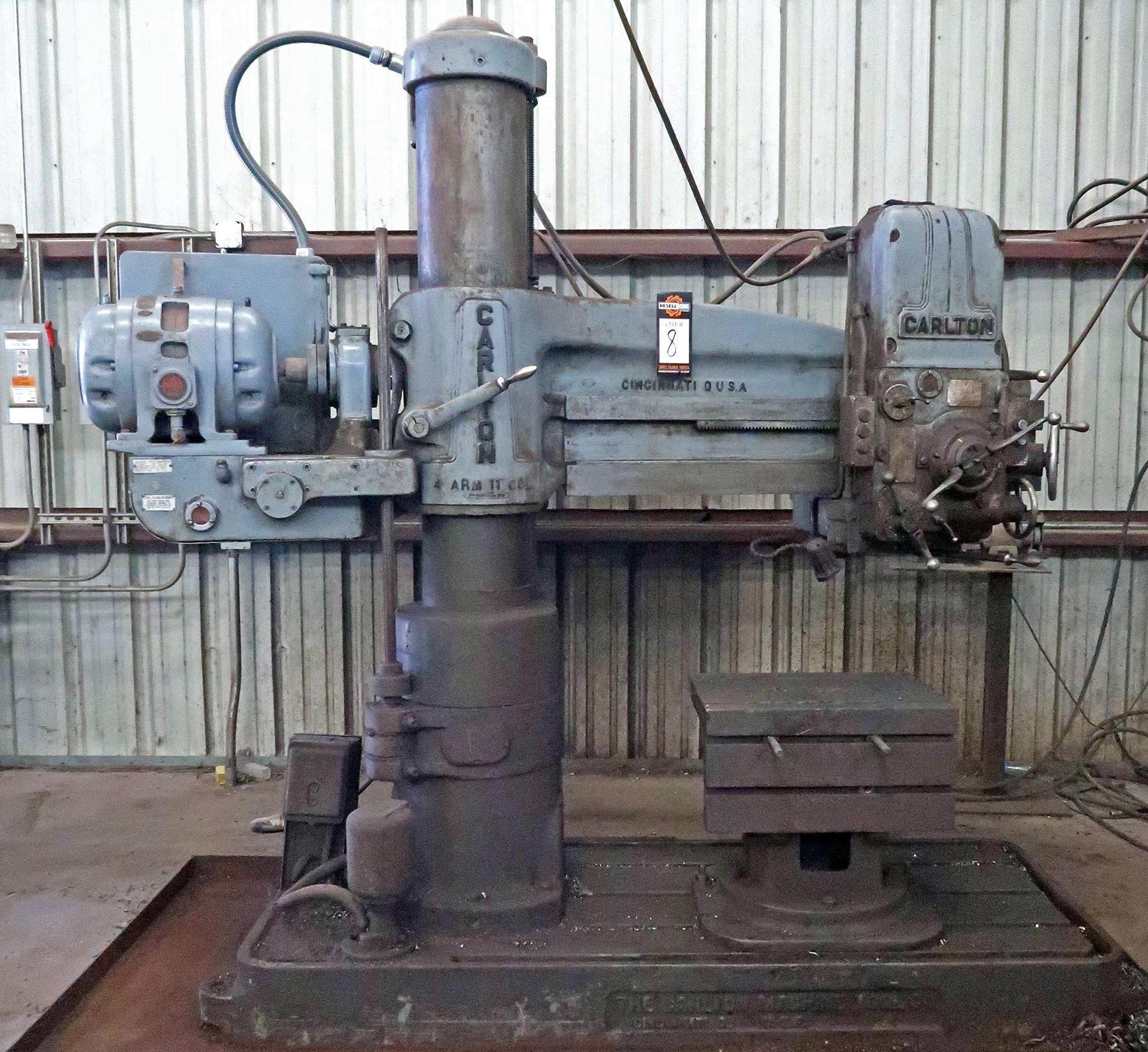 USED, CARLTON MODEL 0A RADIAL ARM DRILL Harris Machine Tools