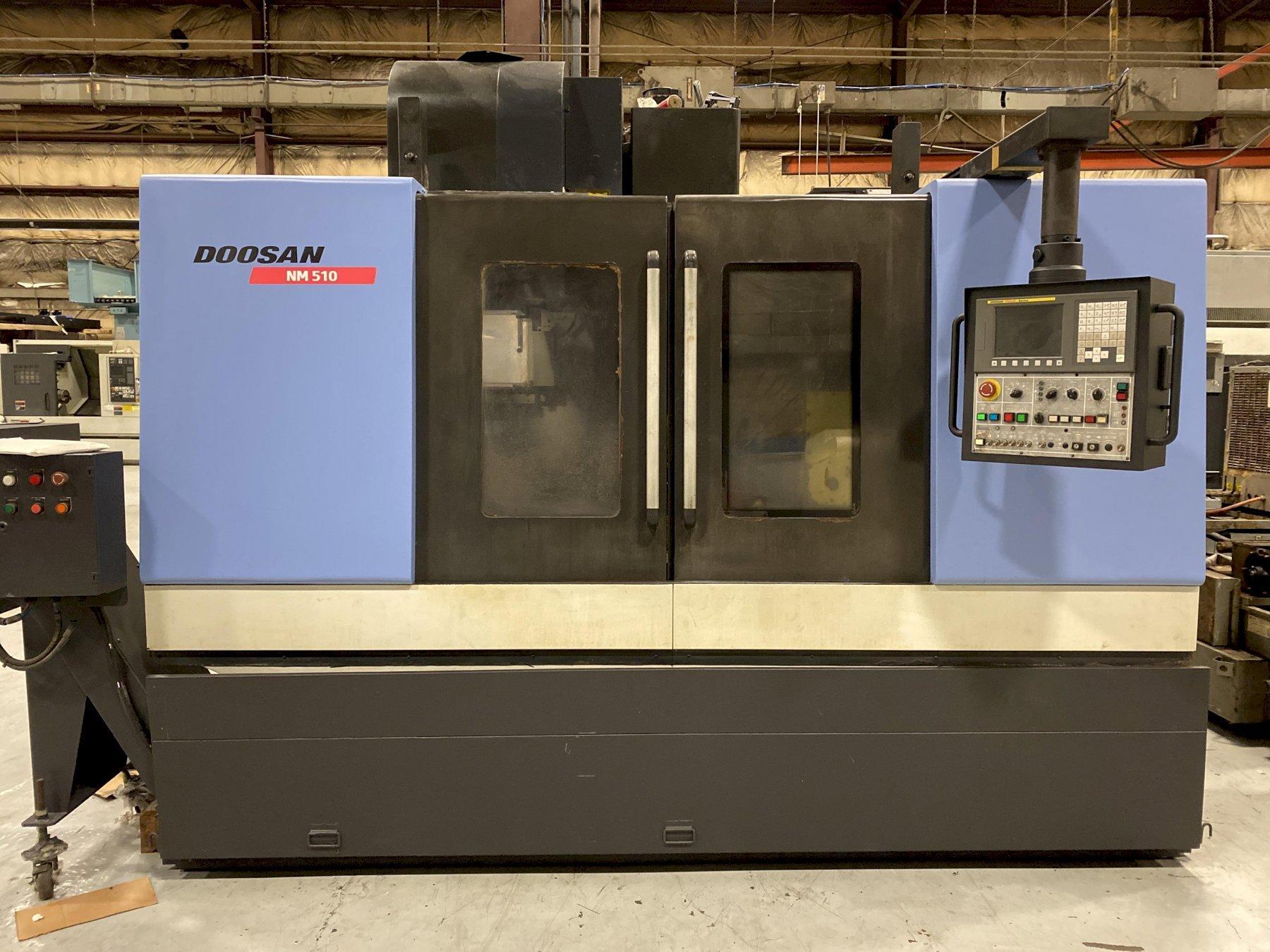 2008 DOOSAN NM 510 Vertical Machining Center Tramar Industries