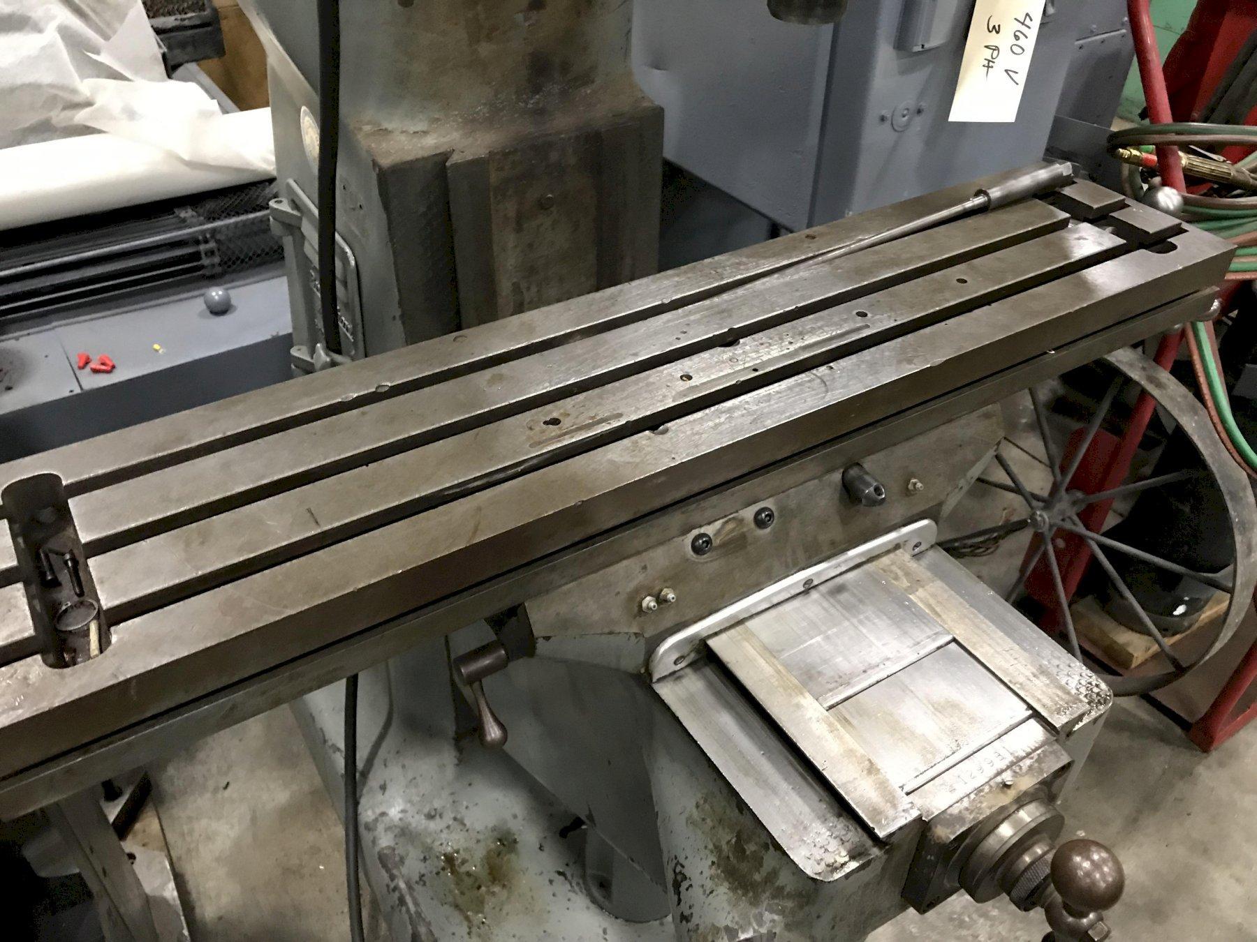 BRIDGEPORT SERIES I VERTICAL MILL, VARIABLE SPEED HEAD Wisconsin