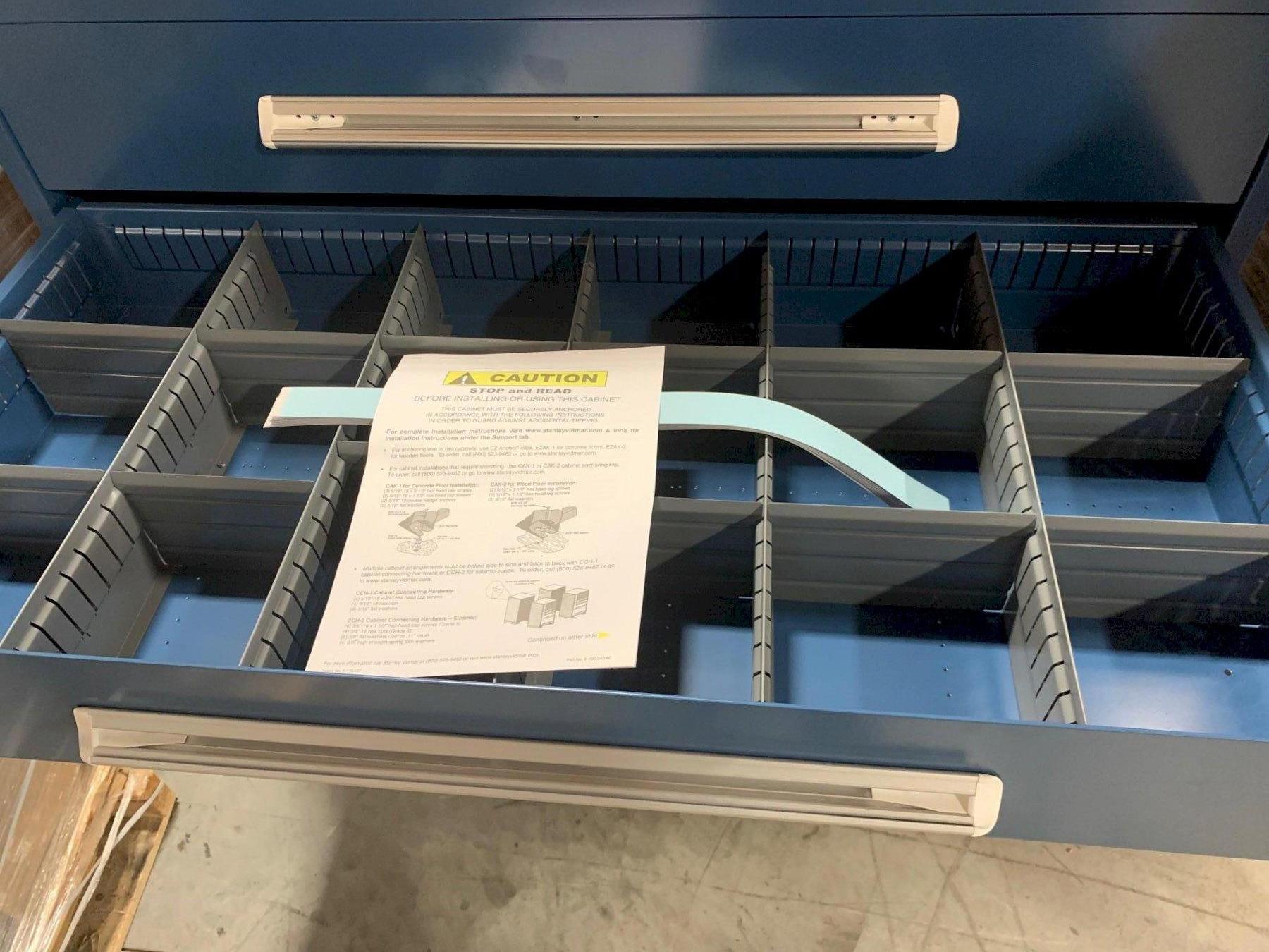 Stanley Vidmar 9Drawer New Deer Creek Machinery