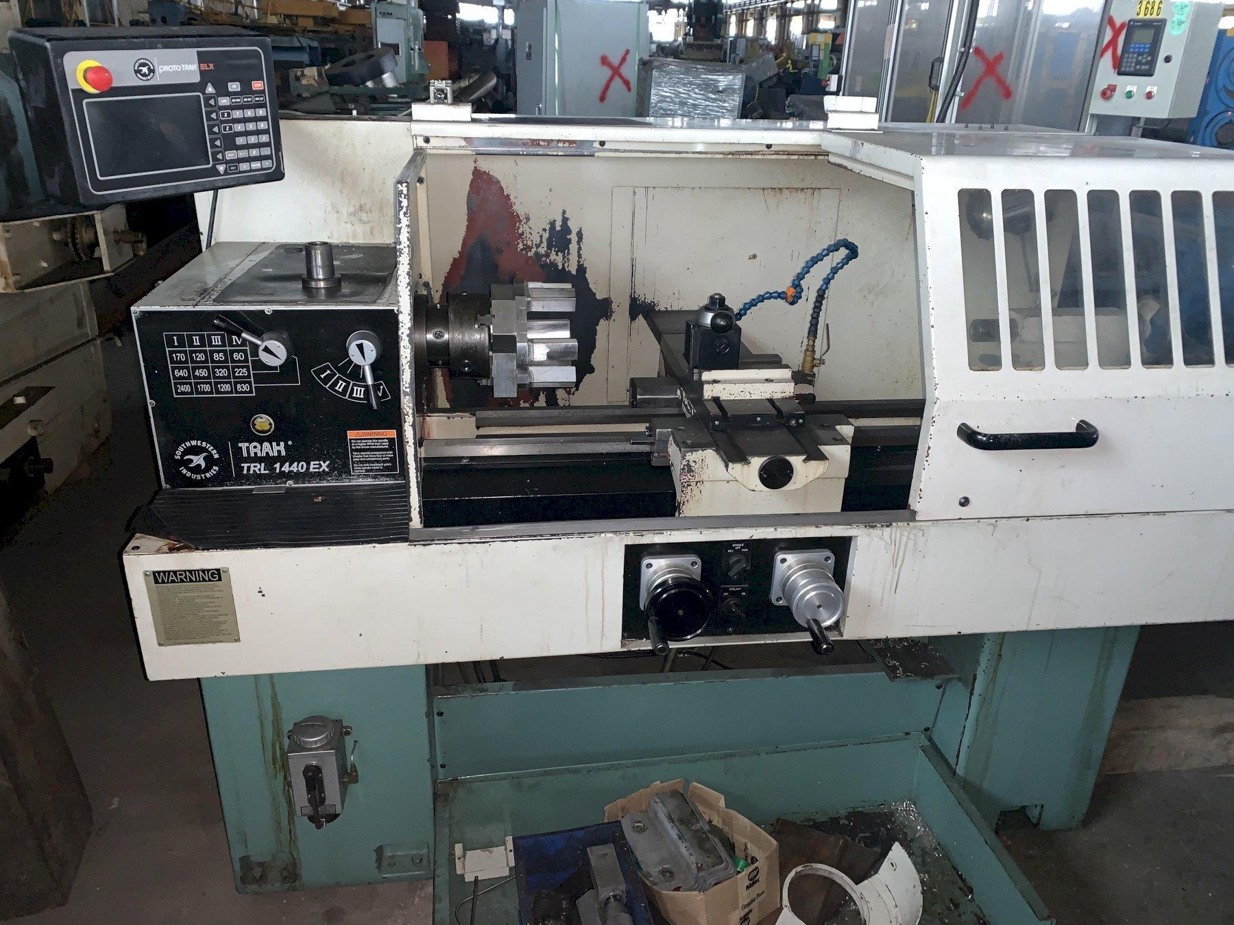 14″ X 40″ SOUTHWESTERN INDUSTRIES MODEL TRAK TRL1440EX CNC LATHE