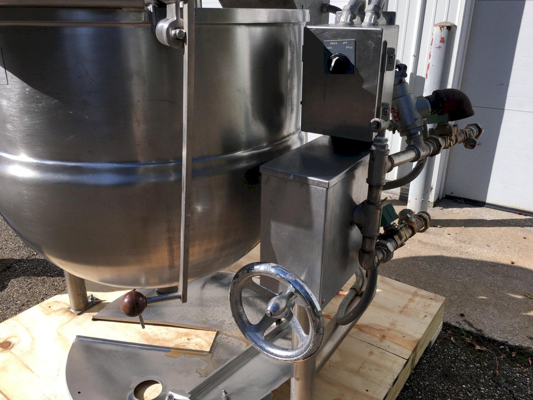 Groen DTA/360 60Gallon 2/3Jacketed Cooker/Mixer With Twin Shaft