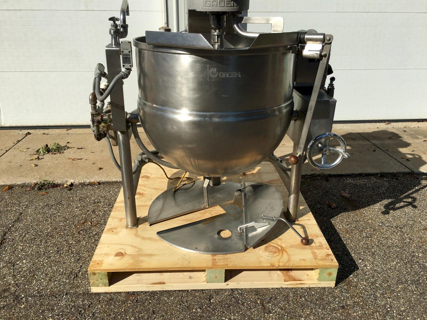 GROEN DTA/360 Gallon Stainless Steel Kettle Machine Hub