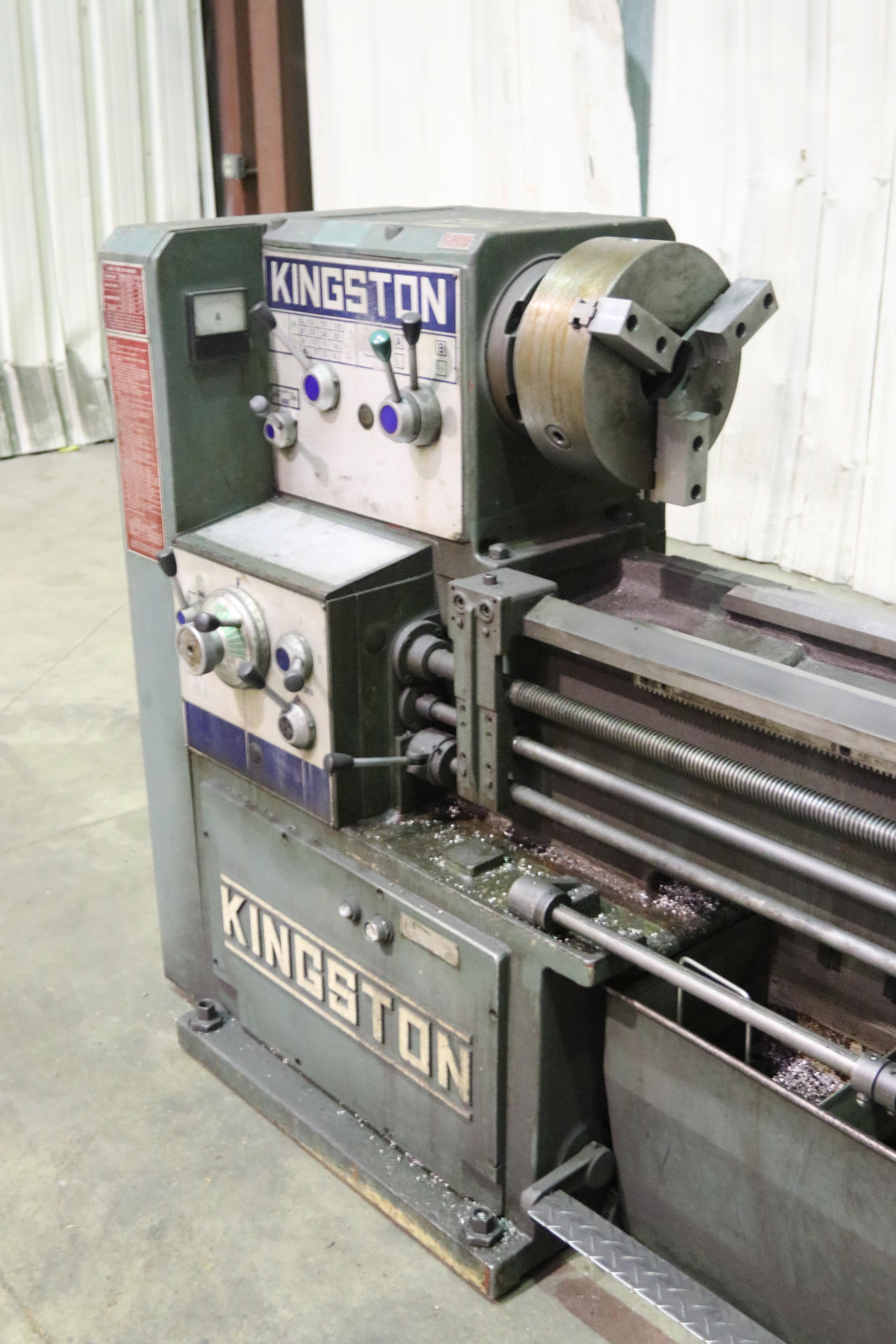 Kingston HL4000 Engine Lathe 24″ x 160″ Tramar Industries