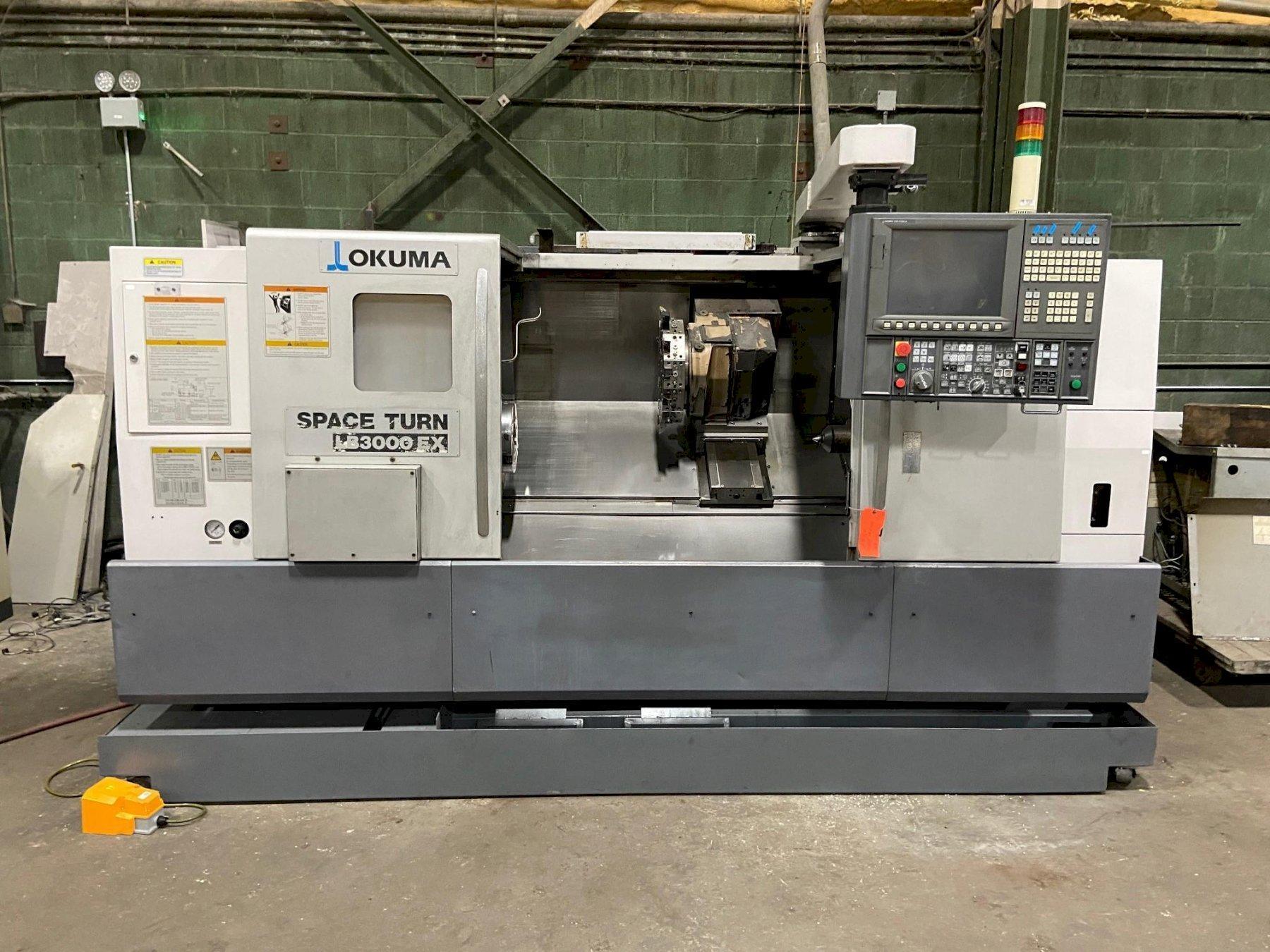 Okuma Spaceturn LB3000EX Horizontal CNC Lathe Tramar Industries