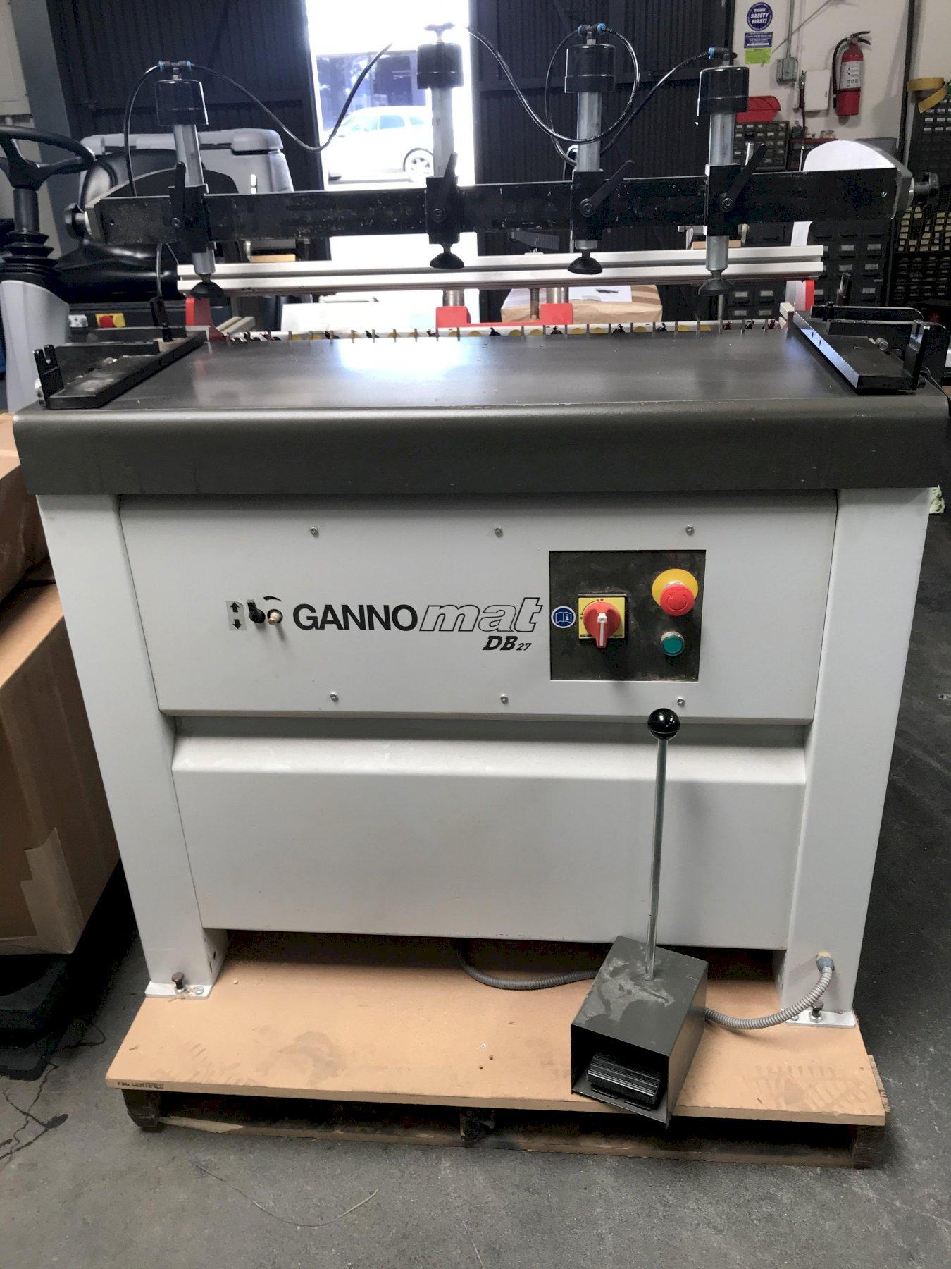Gannomat DB27 Dowel Hole Boring Machine 2017 American Commercial