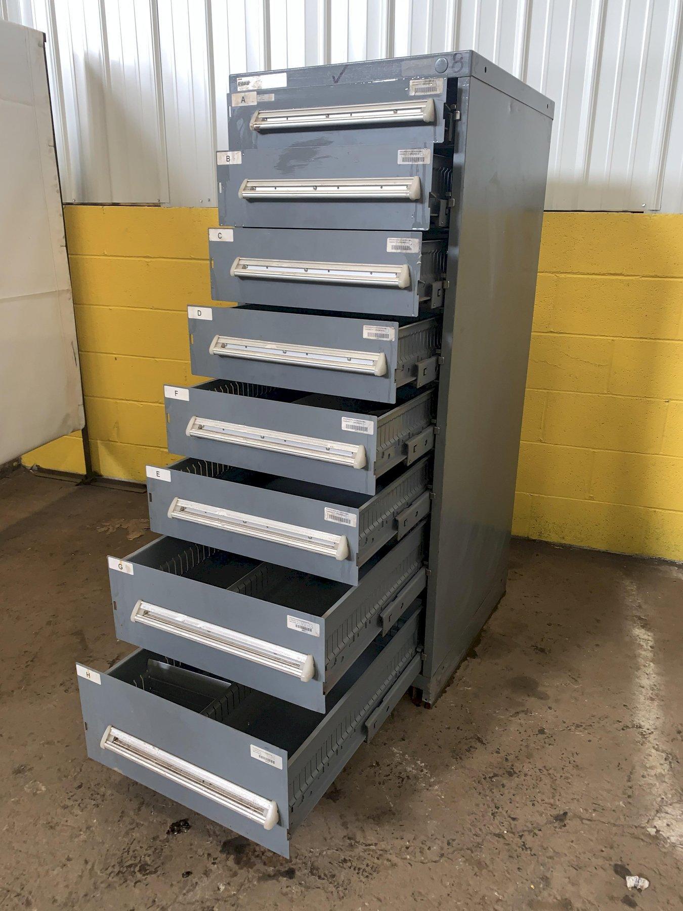 22.5” x 28” x 59” VIDMAR TOOL STORAGE STOCK 12502