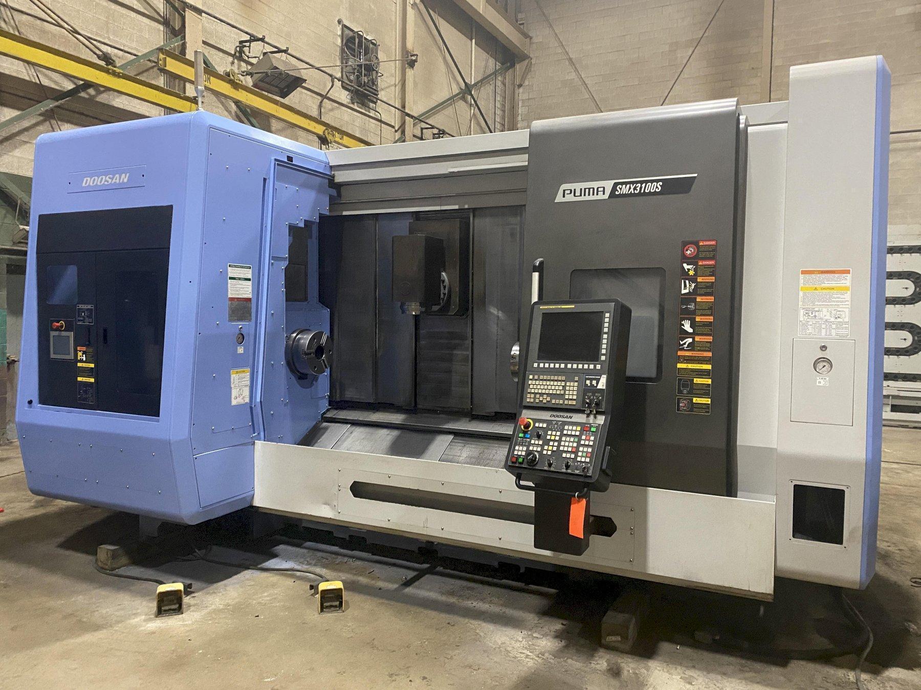 Doosan Puma SMX3100S Multitasking CNC Lathe Tramar Industries de