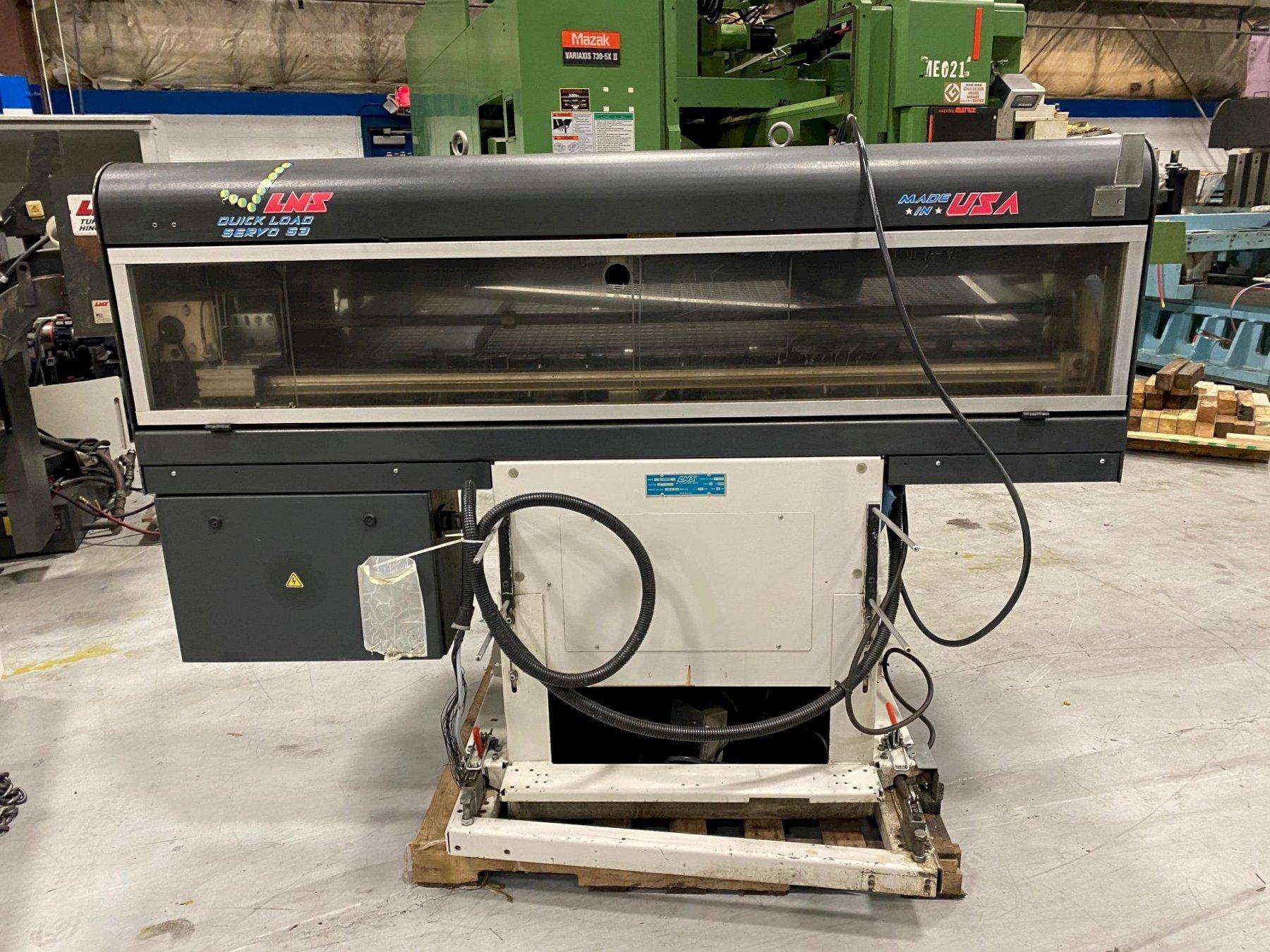 LNS Quick Load Servo S3 Bar Feeder Buy and Sell Surplus CNC Machinery