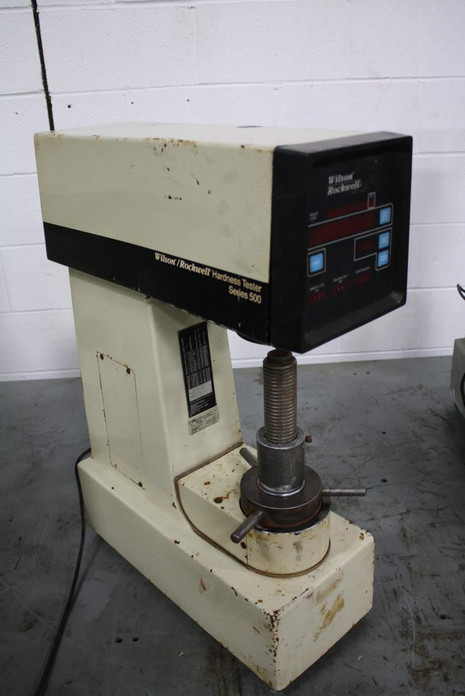 WILSON ROCKWELL C503T Testers, Hardness Machine Hub