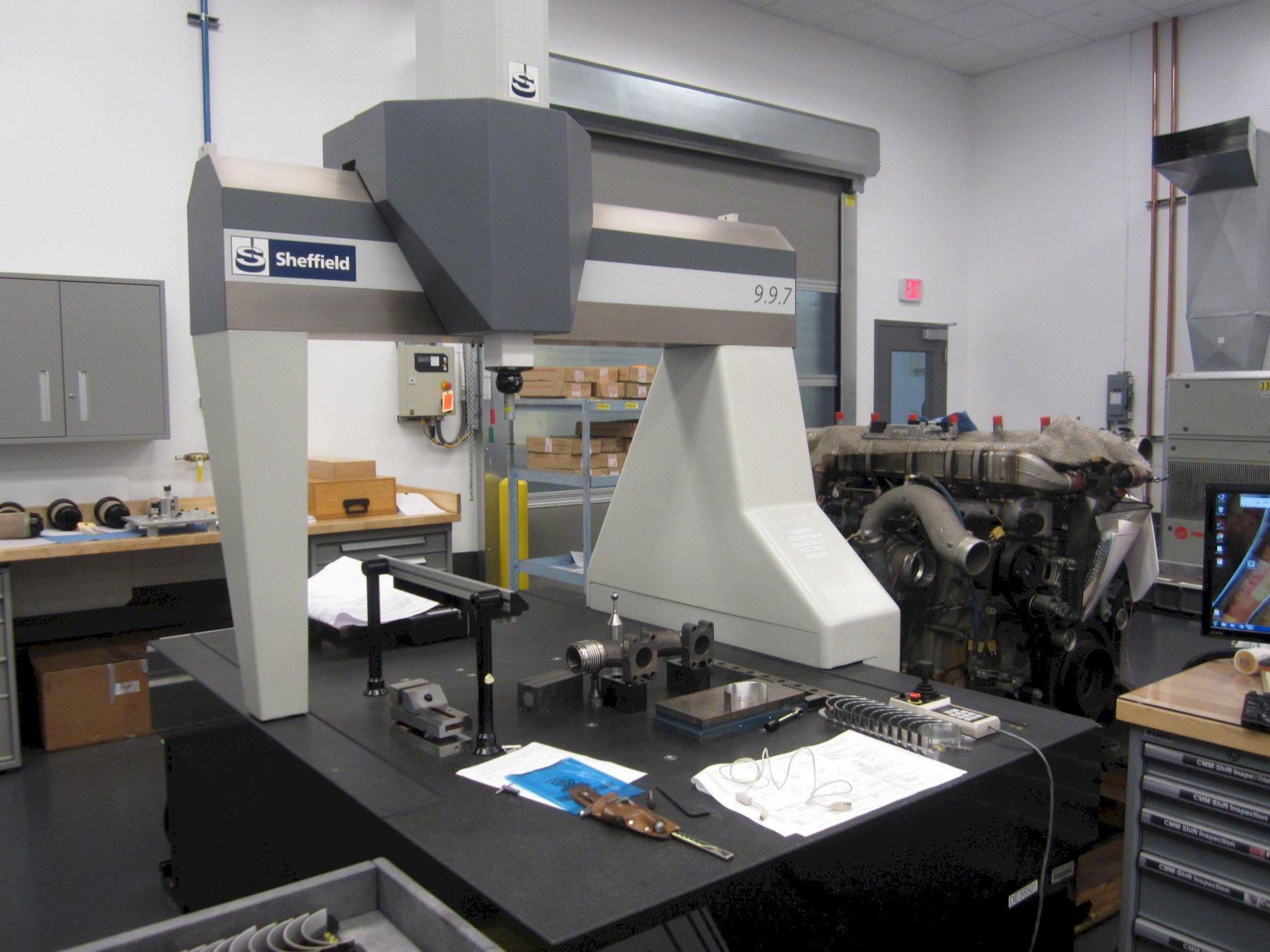 Sheffield Endeavor+ 9.9.7 Coordinate Measuring Machine Used Machinery