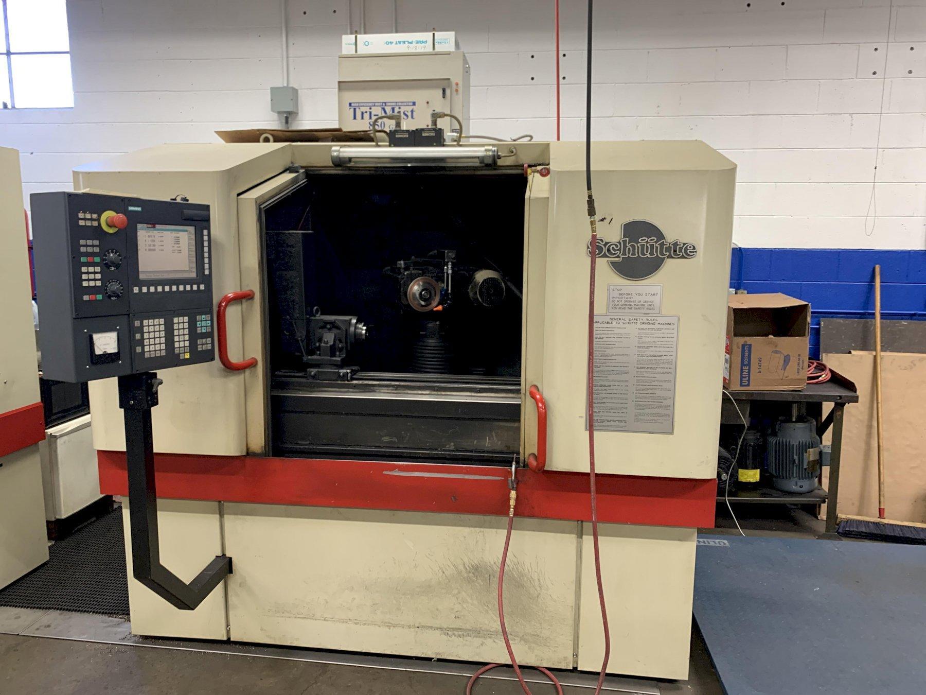 Schutte Model WU400 4Axis CNC Tool & Cutter Grinder Adams Machinery Company
