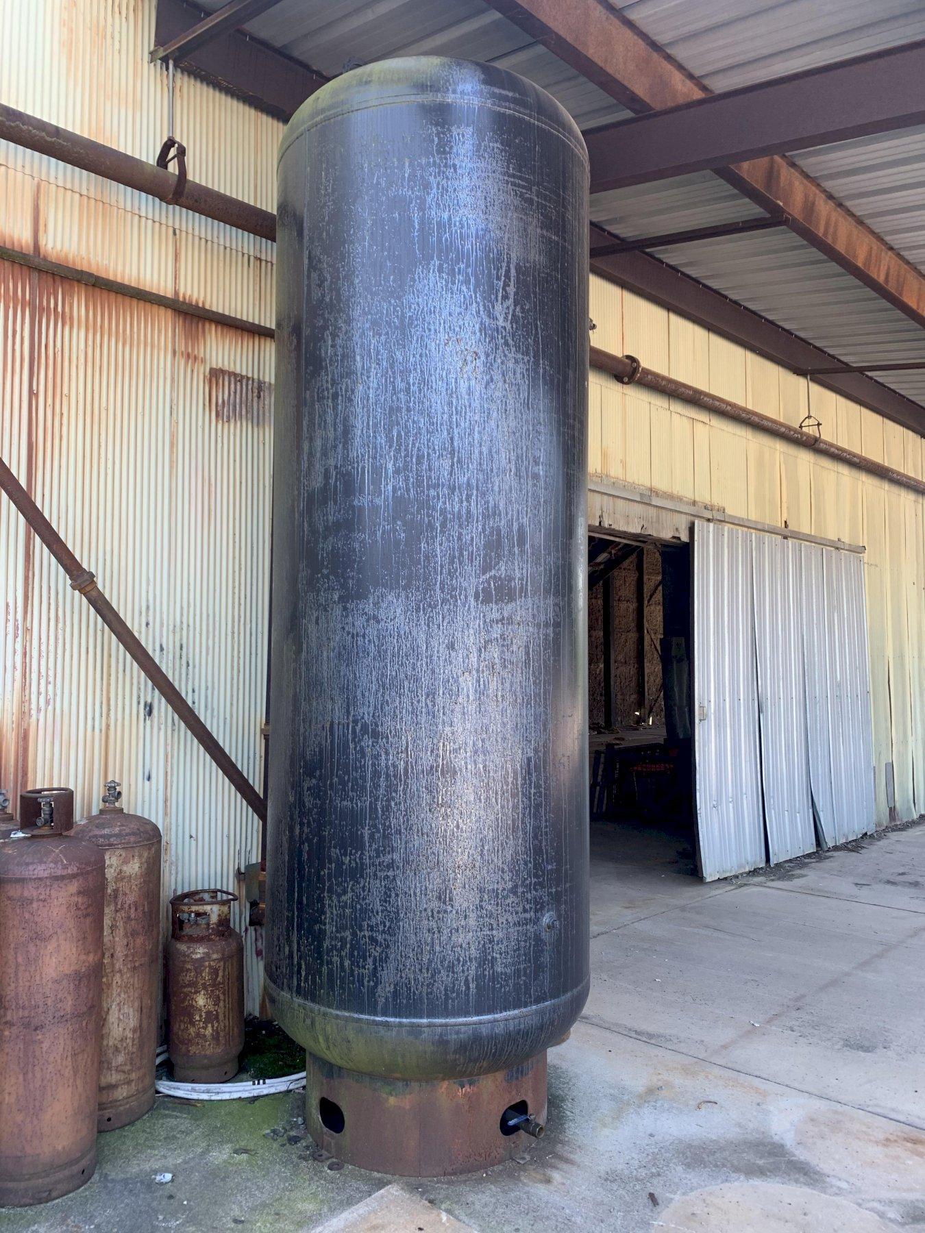 AIR TANK NATIONAL CERTIFIED BY STEEL FAB STOCK 13406