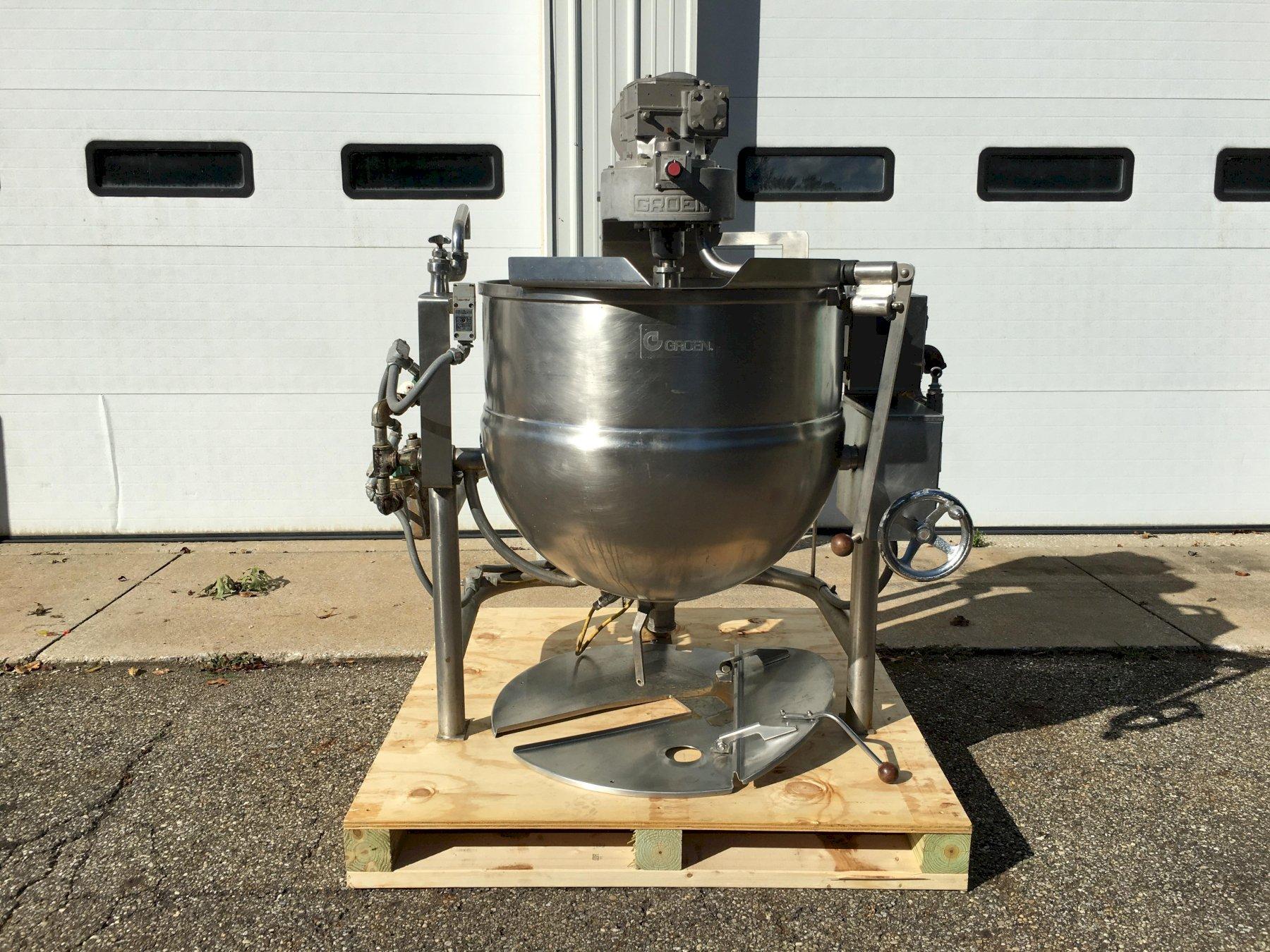 Groen DTA/360 60Gallon 2/3Jacketed Cooker/Mixer With Twin Shaft