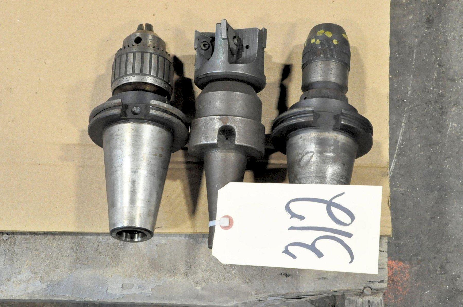 (3) CAT50 TAPER TOOL HOLDERS. STOCK 0951820 G2000 Inc.