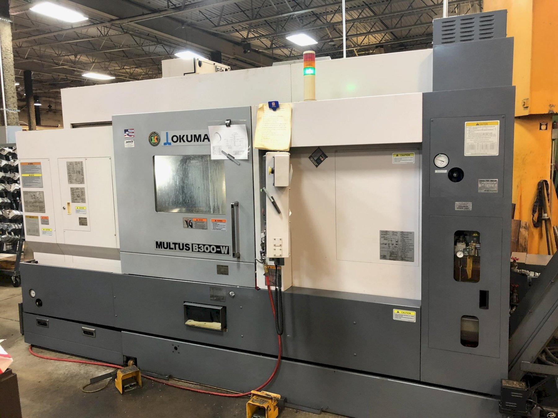 OKUMA MULTUS B300W MULTIAXIS CNC LATHE Great American Equipment Company