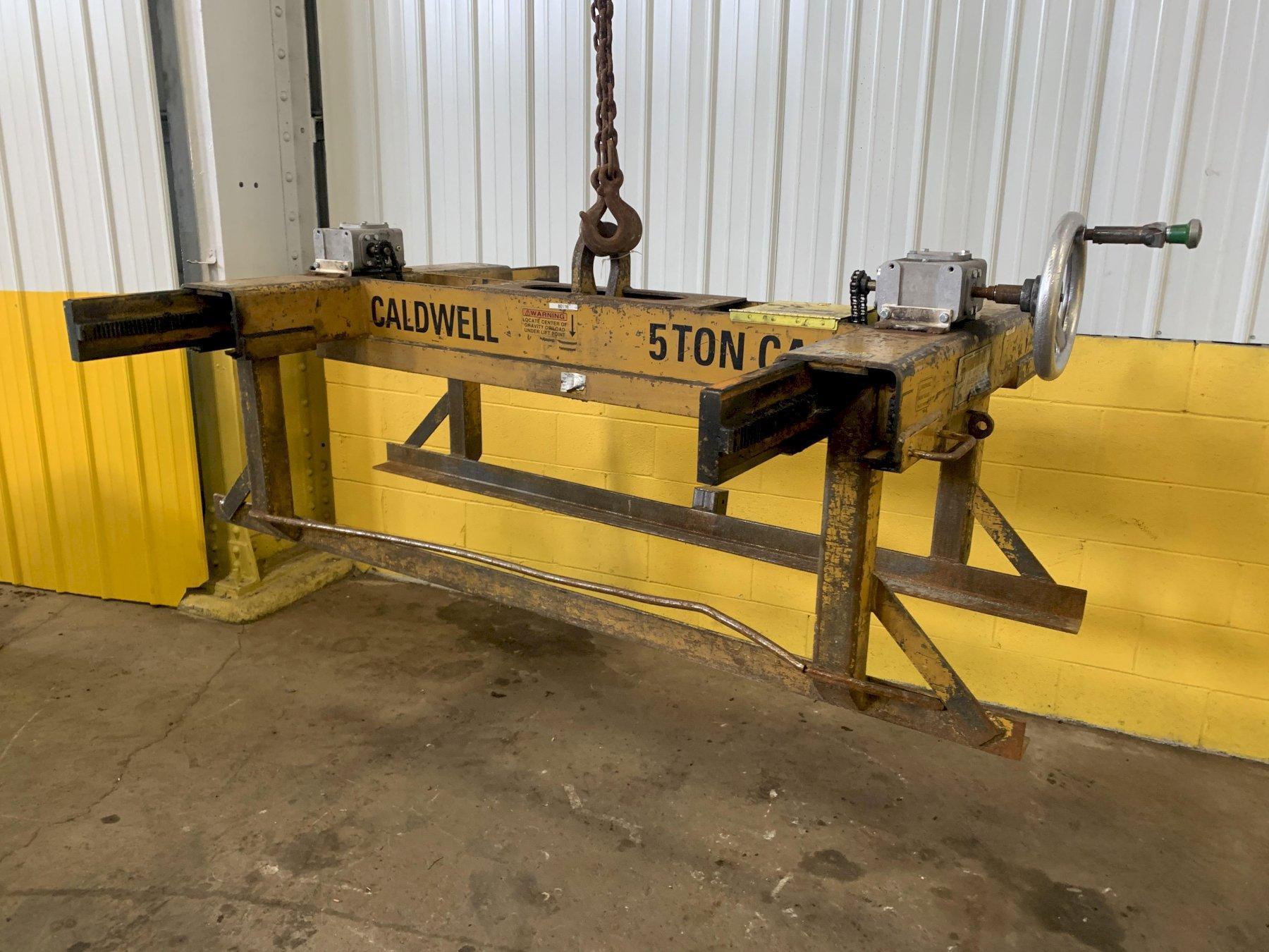 10,000 LBS CALDWELL ADJUSTABLE SHEET LIFTER. STOCK 0613920 G2000 Inc.