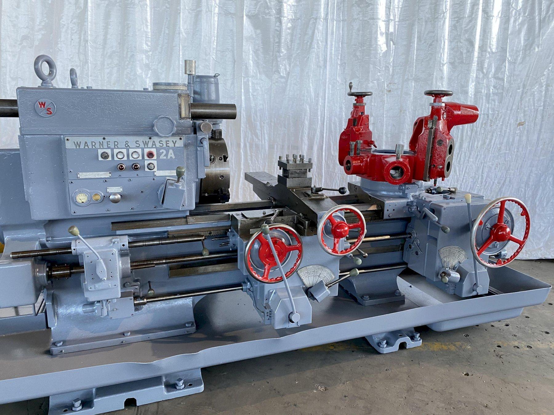 WARNER & SWASEY 2A SADDLE TYPE TURRET LATHE. STOCK 0848220 G2000 Inc.