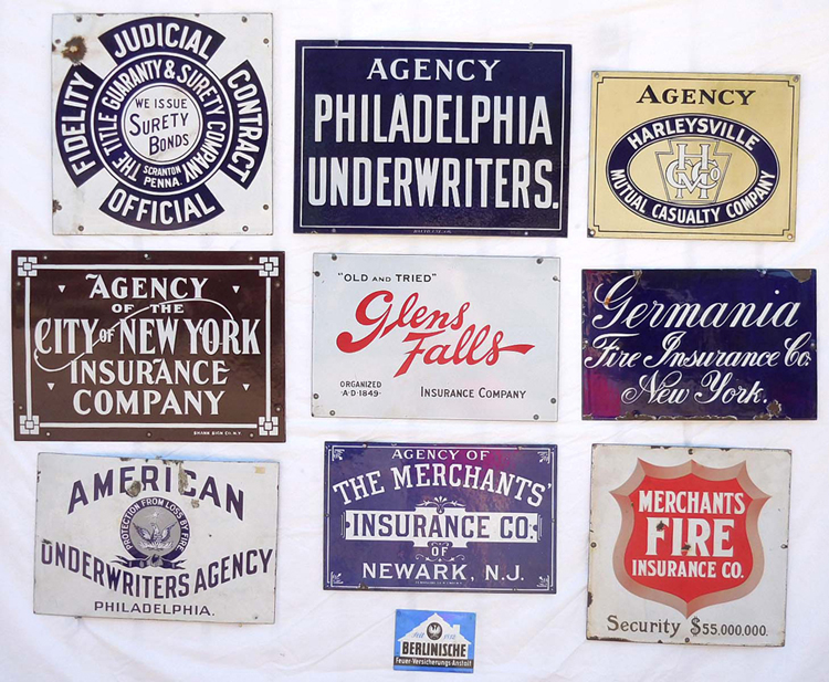 Cherry Tree Auctions150+ Antique Advertising Signs Maine Antique Digest