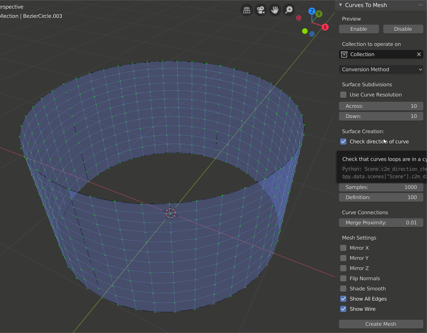 Curves To Mesh Blender Market