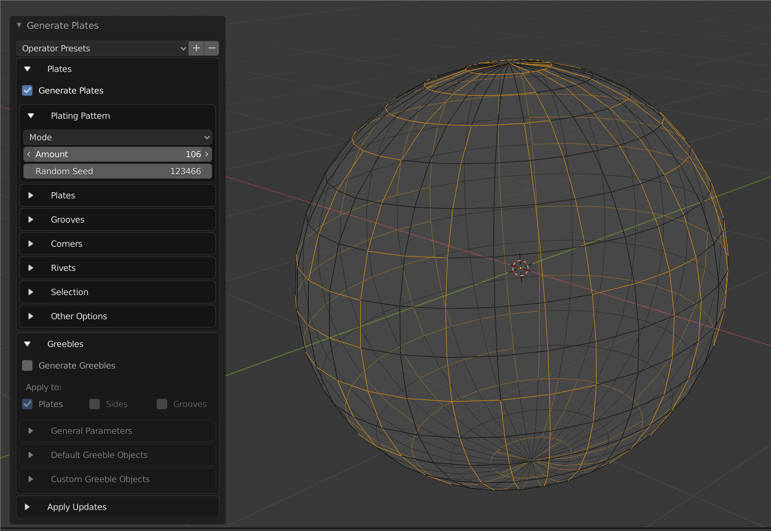 Plating Generator and Greebles Blender Market