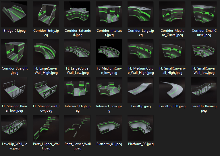 Modular Asset Pack No 1 Blender Market